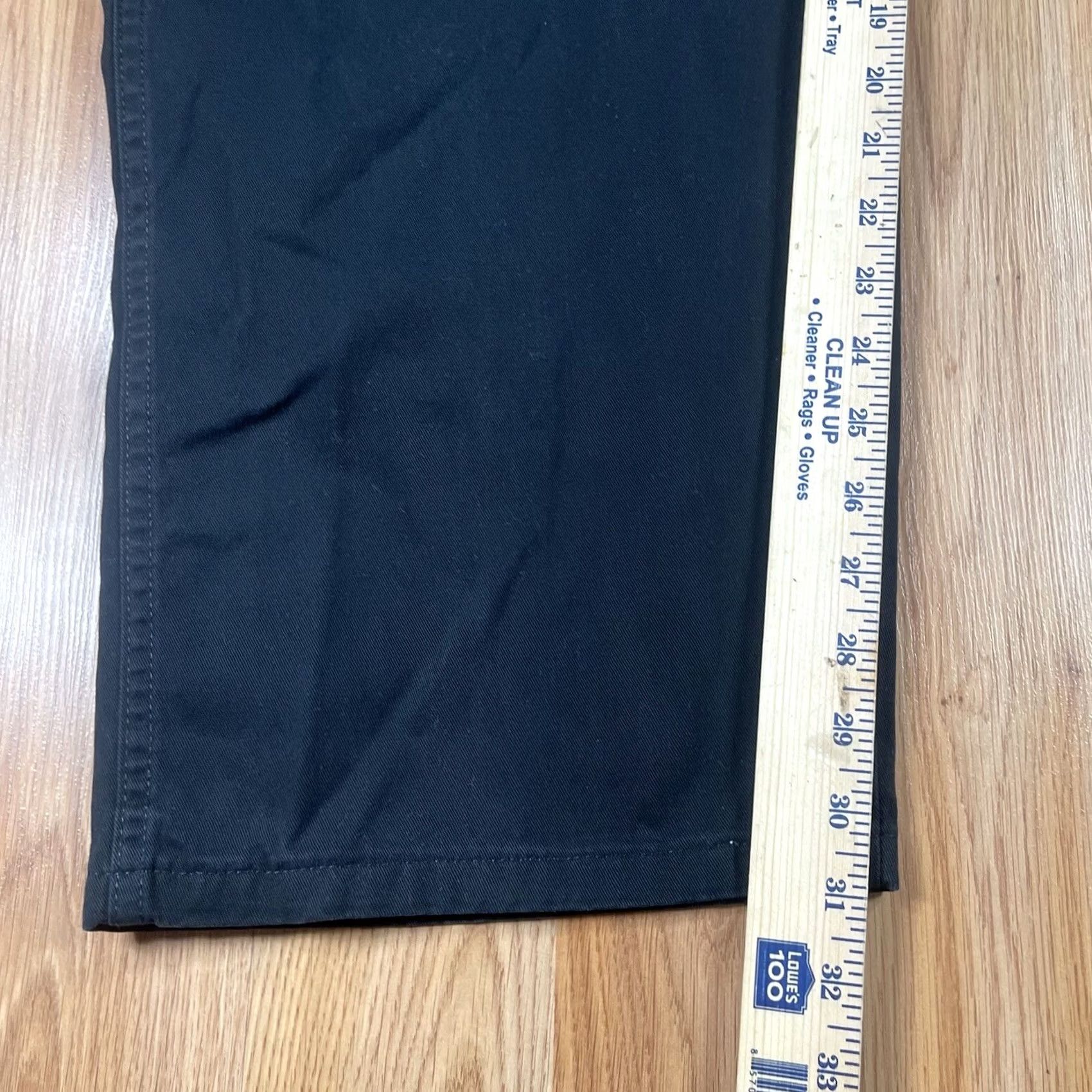 Wrangler Wrangler Pants Mens 40 Black Khaki Flap Pockets Casual Utility Cargo Size 40Wx32L Size US 40 / EU 56 - 7 Thumbnail