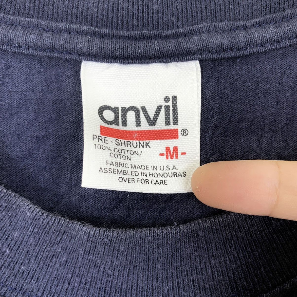 Anvil Vintage 90’ LOVE GENERATION SURF Peaceful Tee Shirt Size US M / EU 48-50 / 2 - 6 Thumbnail