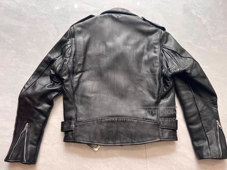 Schott Schott 618 locomotive leather jacket Size US XL / EU 56 / 4 - 7 Thumbnail
