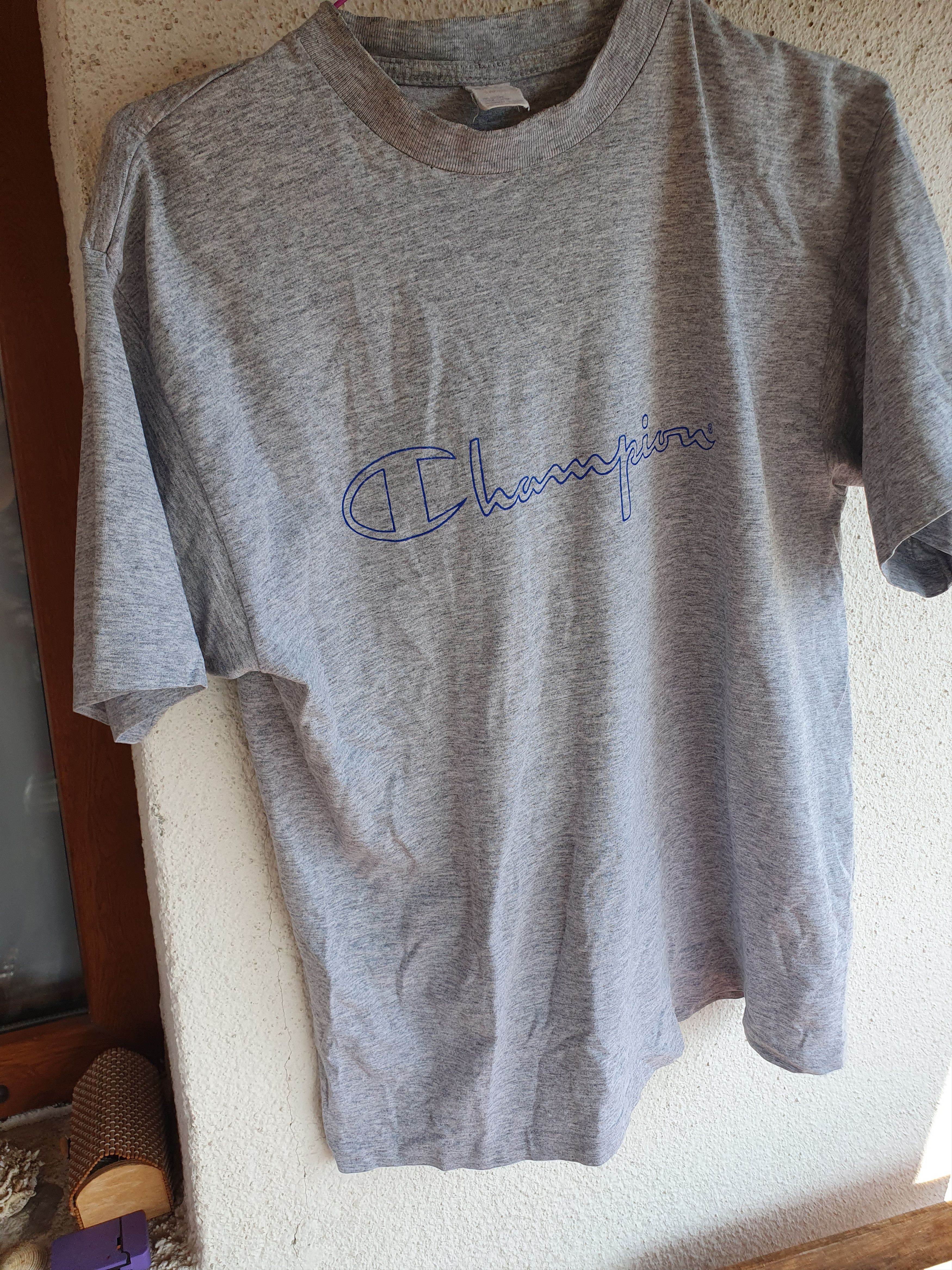 Champion Champion Made in Italy Vtg single stitch t-shirt sz L? Size US M / EU 48-50 / 2 - 6 Thumbnail