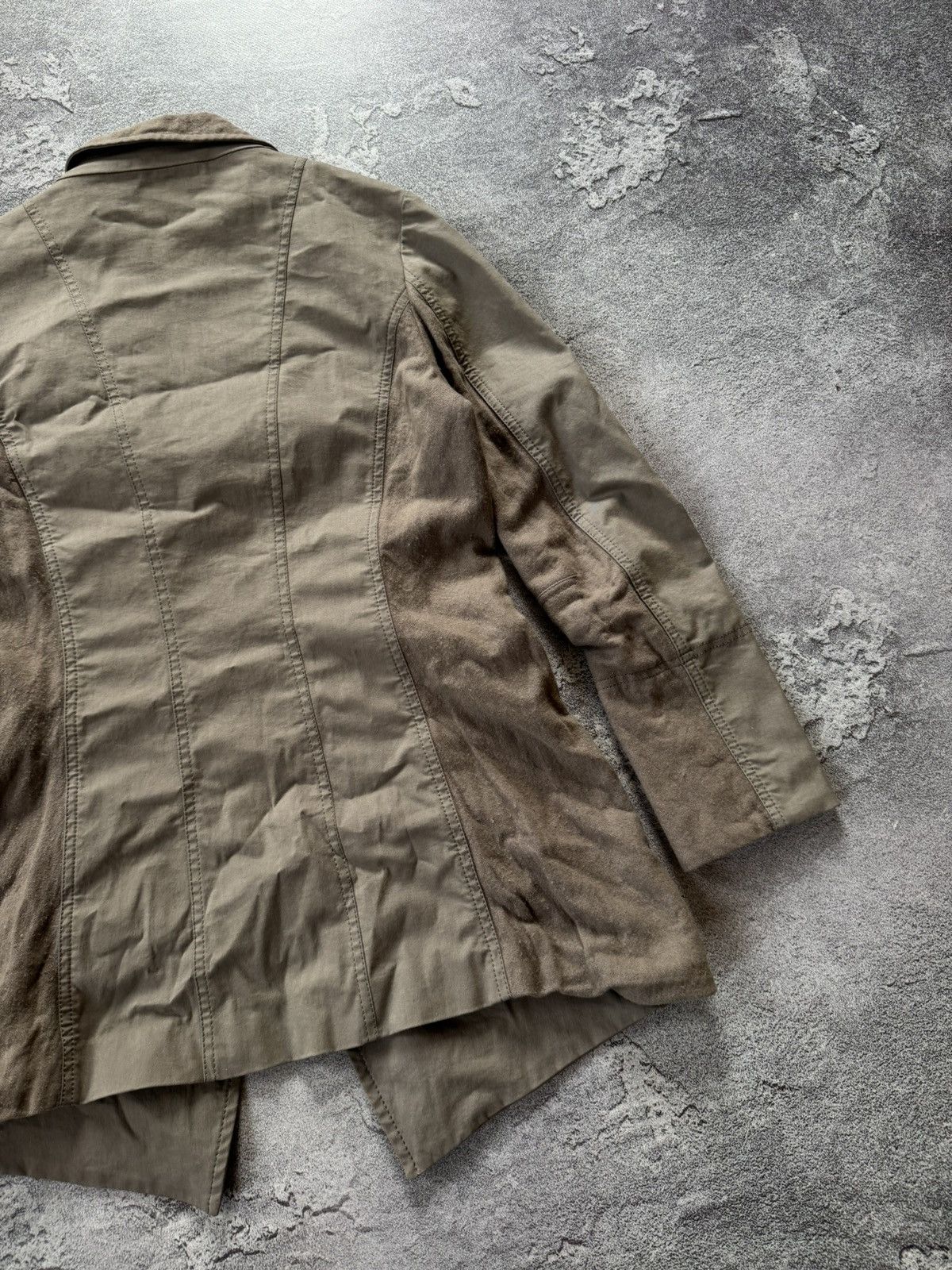 Annette Gortz × Designer Annette Gortz 38 jacket zip coat blazer Avantgarde Germany Size M / US 6-8 / IT 42-44 - 21 Thumbnail