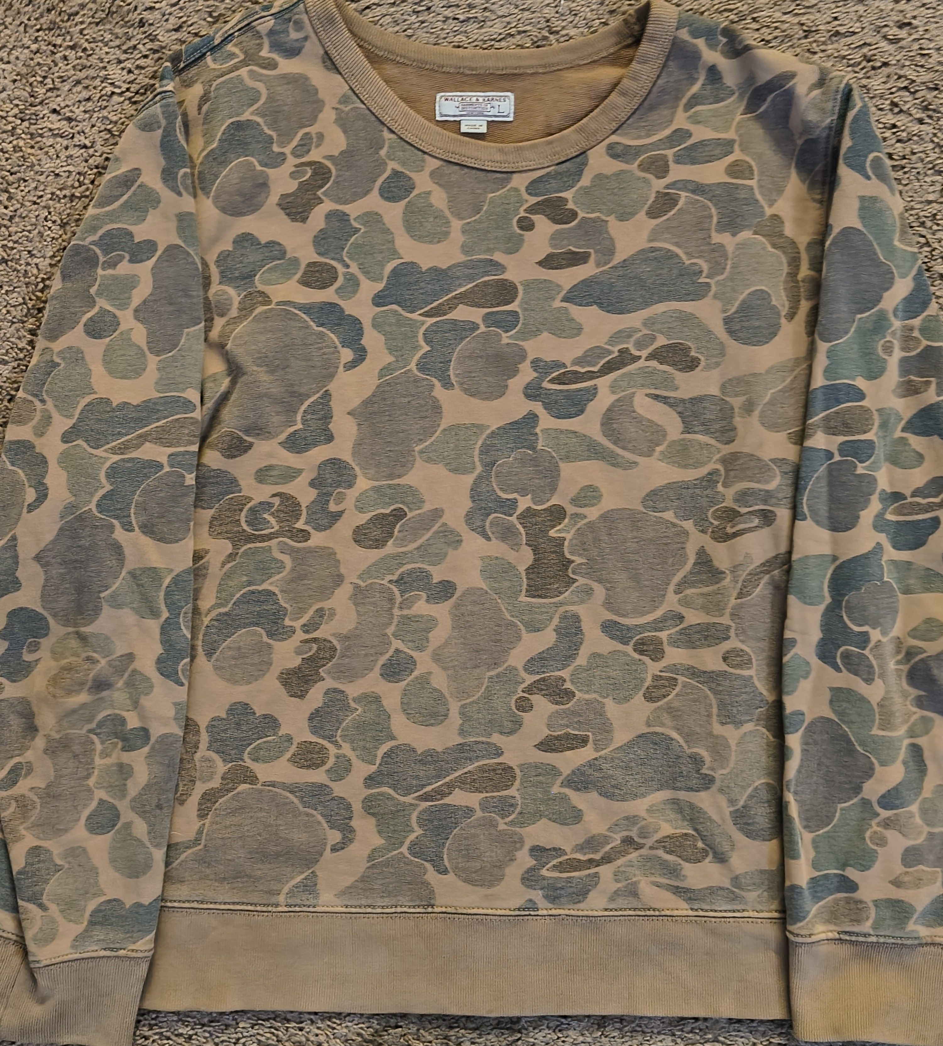 Wallace & Barnes Wallace & Barnes garments of distinction Camo sweater large Size US L / EU 52-54 / 3 - 2 Thumbnail