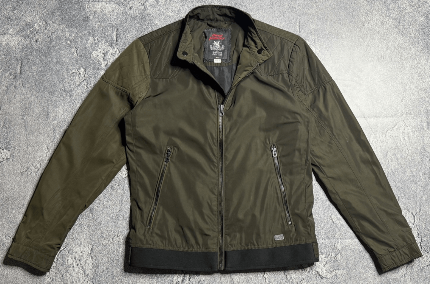 Diesel Diesel Industry Teflon Jacket Olive Green Lightweight Me Size US M / EU 48-50 / 2 - 1 Thumbnail