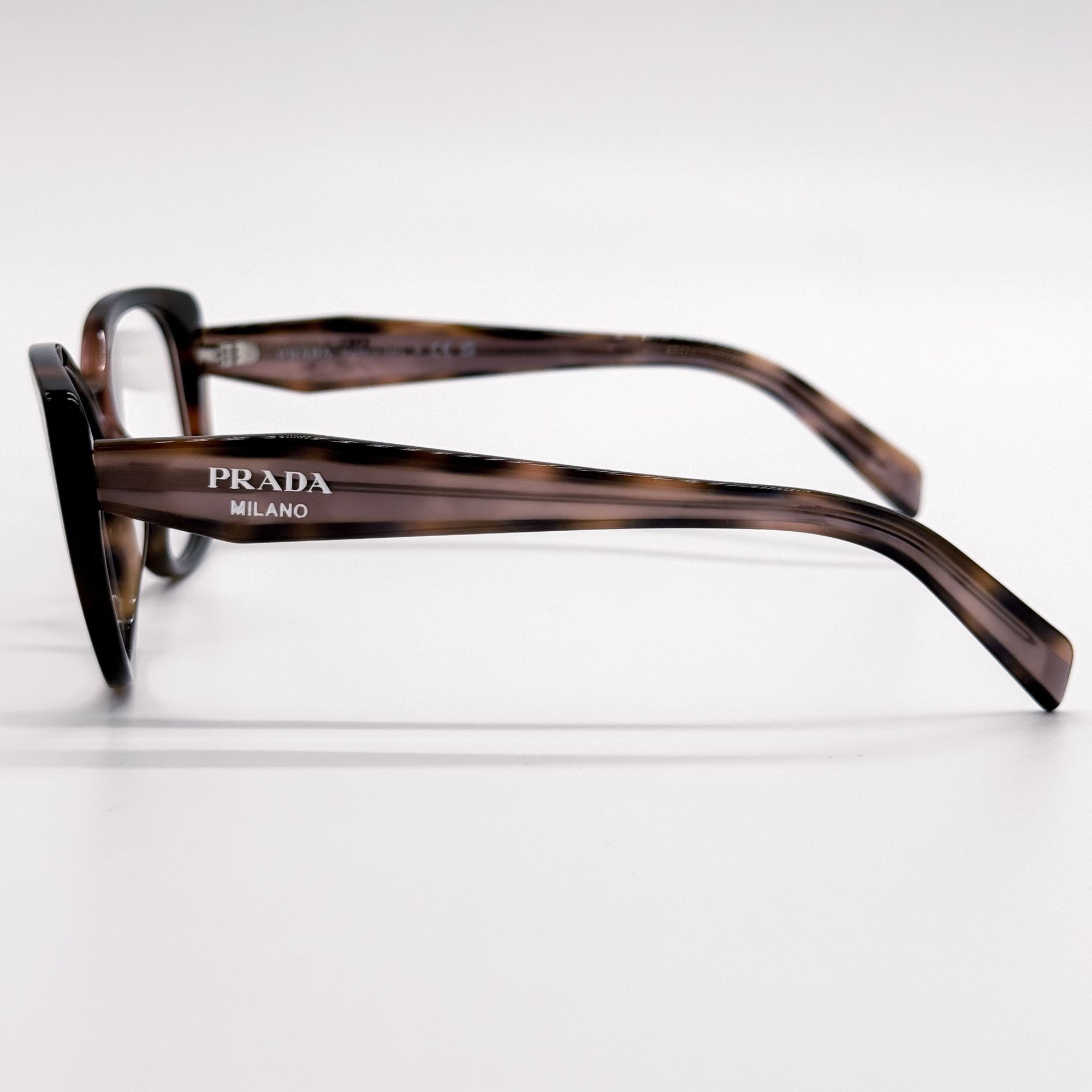 Prada NEW PRADA EYEGLASSES PRB04V 23A1O1 HAVANA WOMEN PR B04V 23A1 Size ONE SIZE - 5 Thumbnail