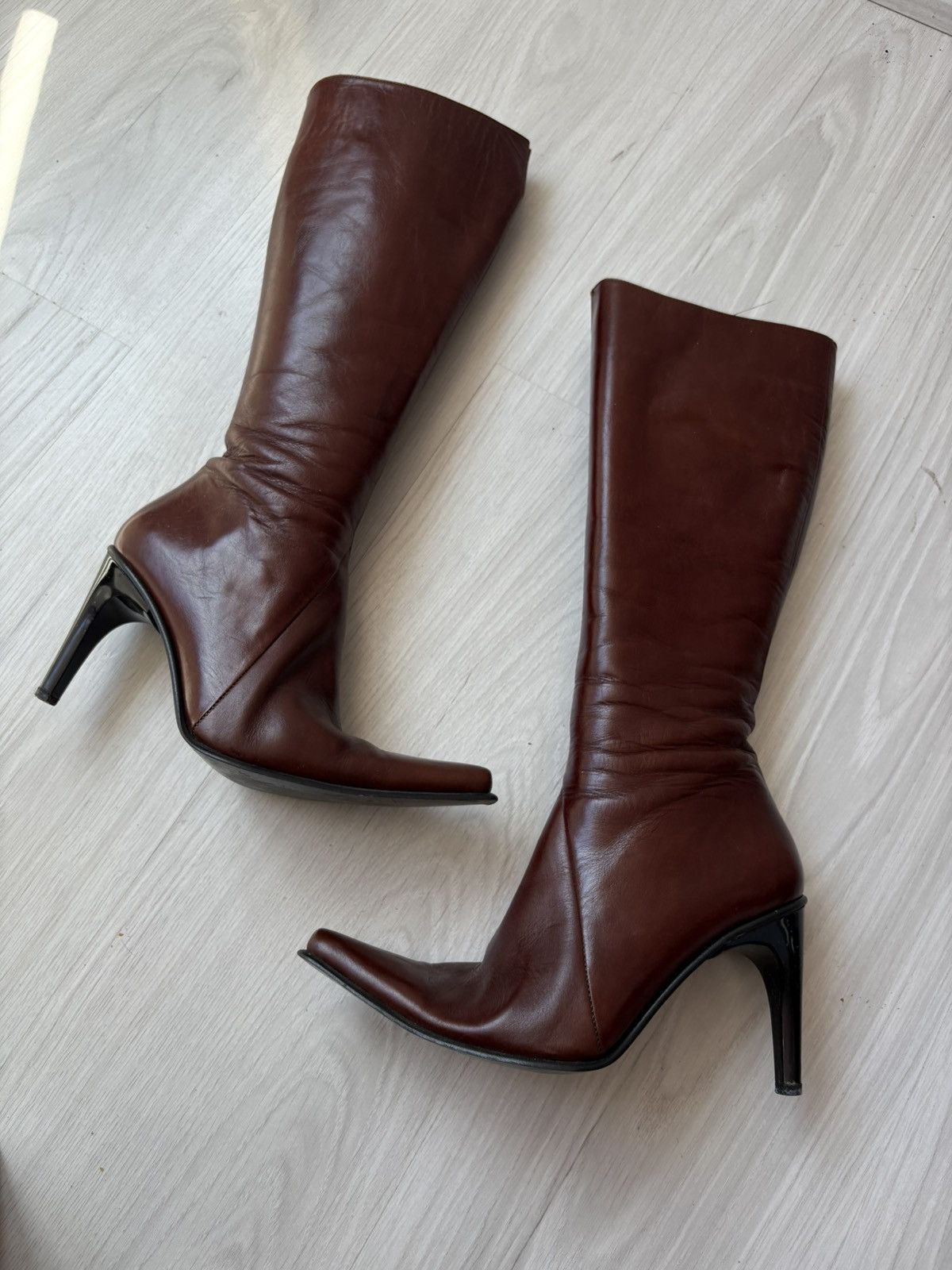 Vintage y2k leather boots Size US 6.5 / IT 36.5 - 7 Thumbnail