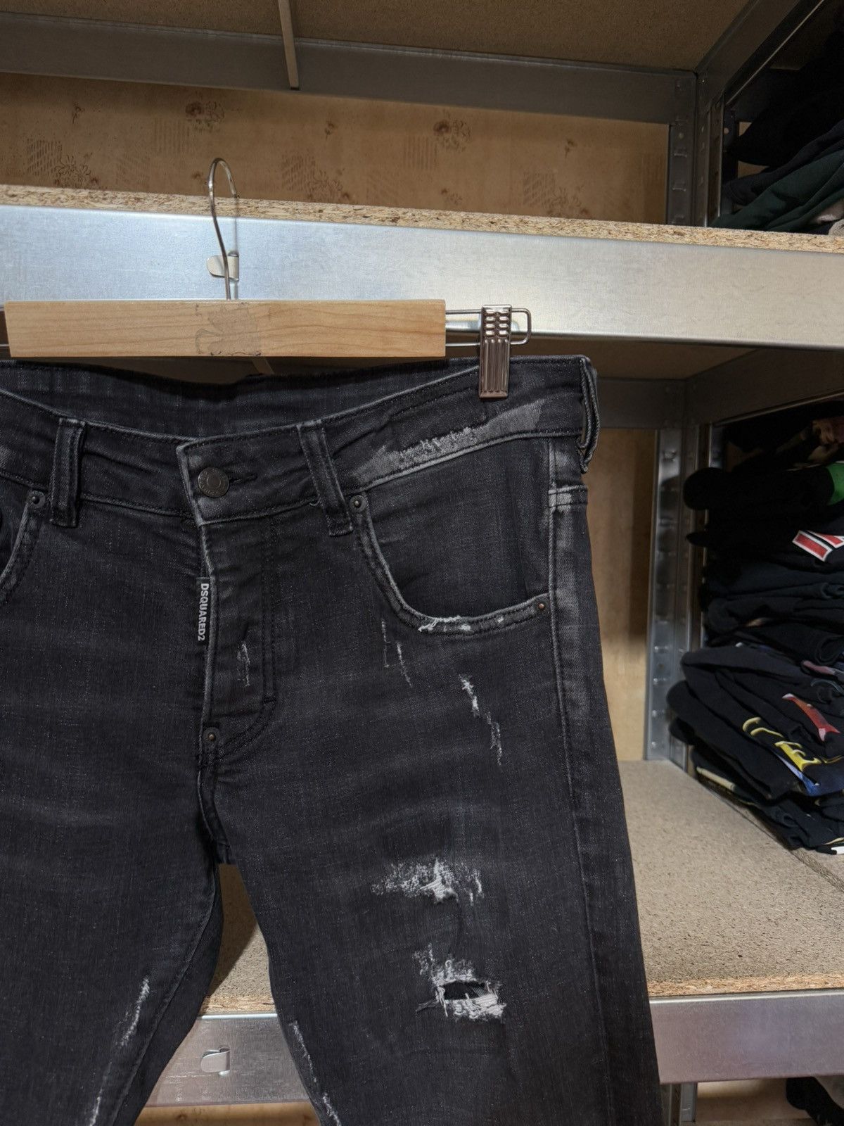 Dsquared2 Rare Luxury Dsquared2 Thrashed Jeans Y2K Hype 44 Size US 30 / EU 46 - 4 Thumbnail
