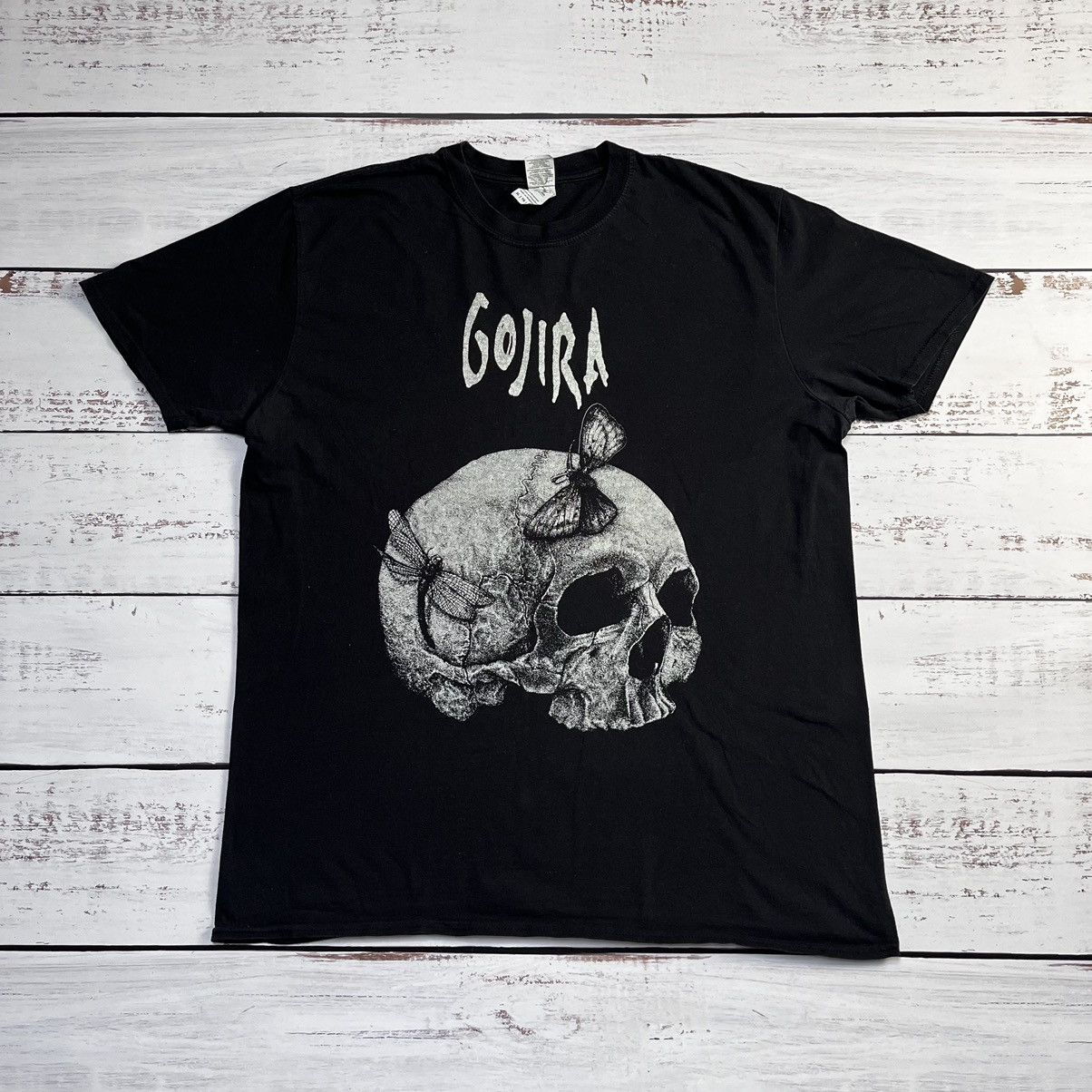 Band Tees × Vintage Vintage Gojira T-Shirt From Mars To Sirius Faded Size US XL / EU 56 / 4 - 1 Thumbnail