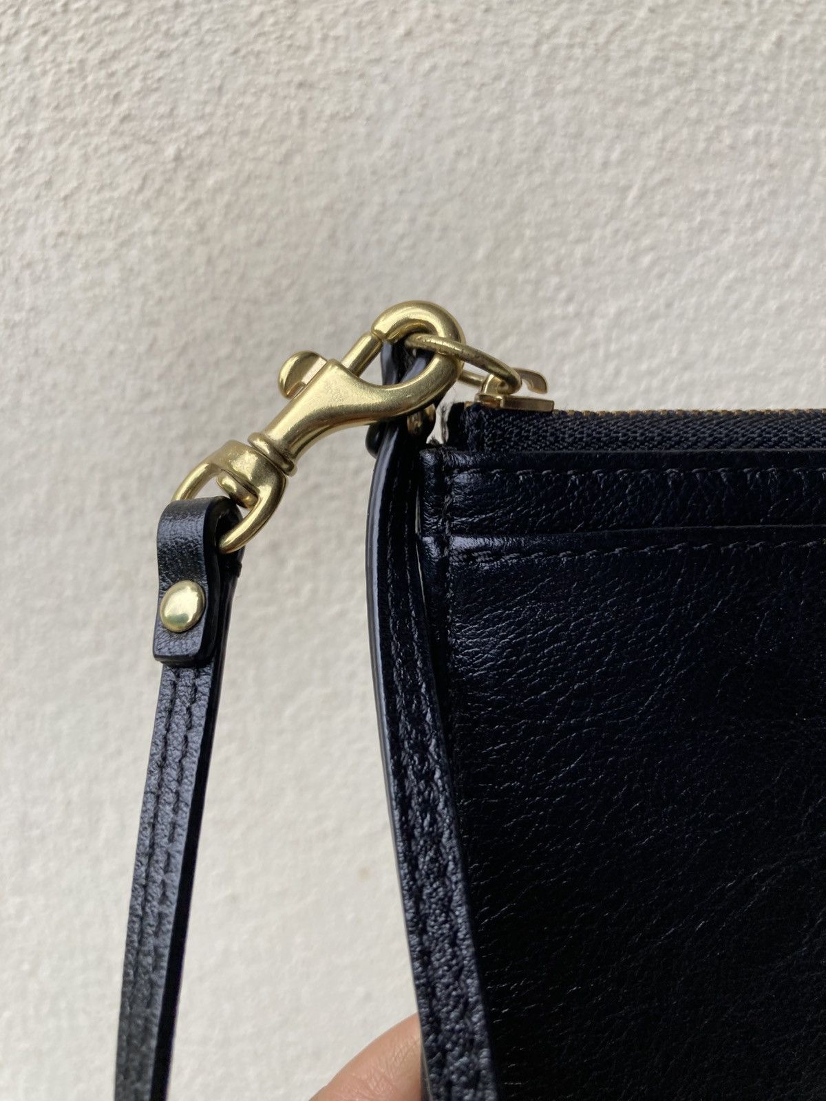Coach Coach Madison Black Leather Wristlet Wallet Size ONE SIZE - 3 Thumbnail
