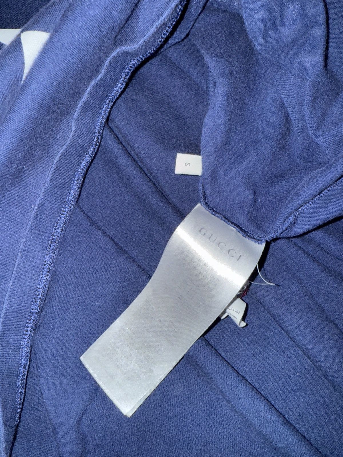 Gucci Gucci Le Plus Loin Le Plus Serré Shirt Navy Mens Sz S Size US S / EU 44-46 / 1 - 4 Thumbnail