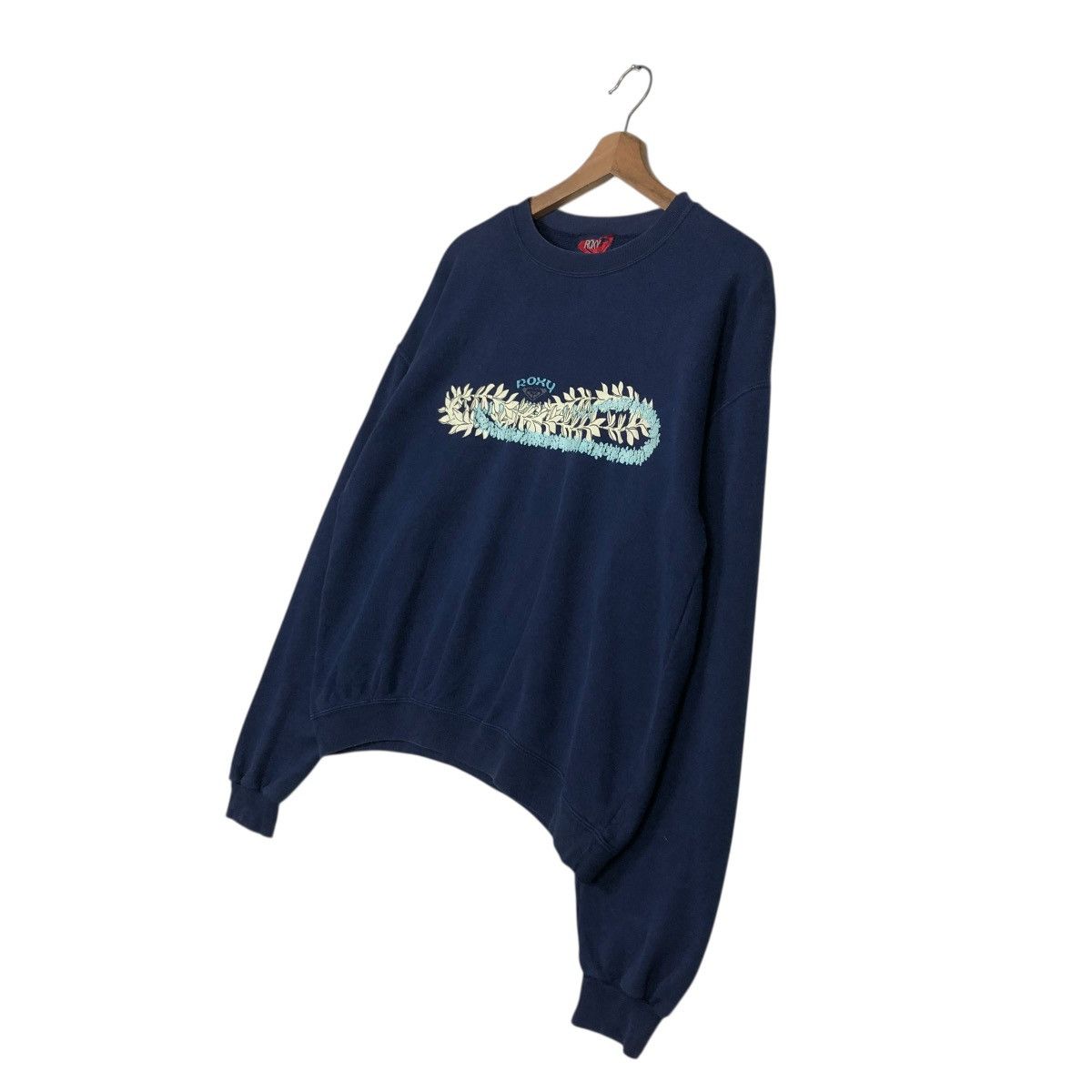 Hysteric Glamour 🔥VINTAGE SWEATSHIRT ROXY BIG LOGO OVER PRINT Size US M / EU 48-50 / 2 - 4 Thumbnail