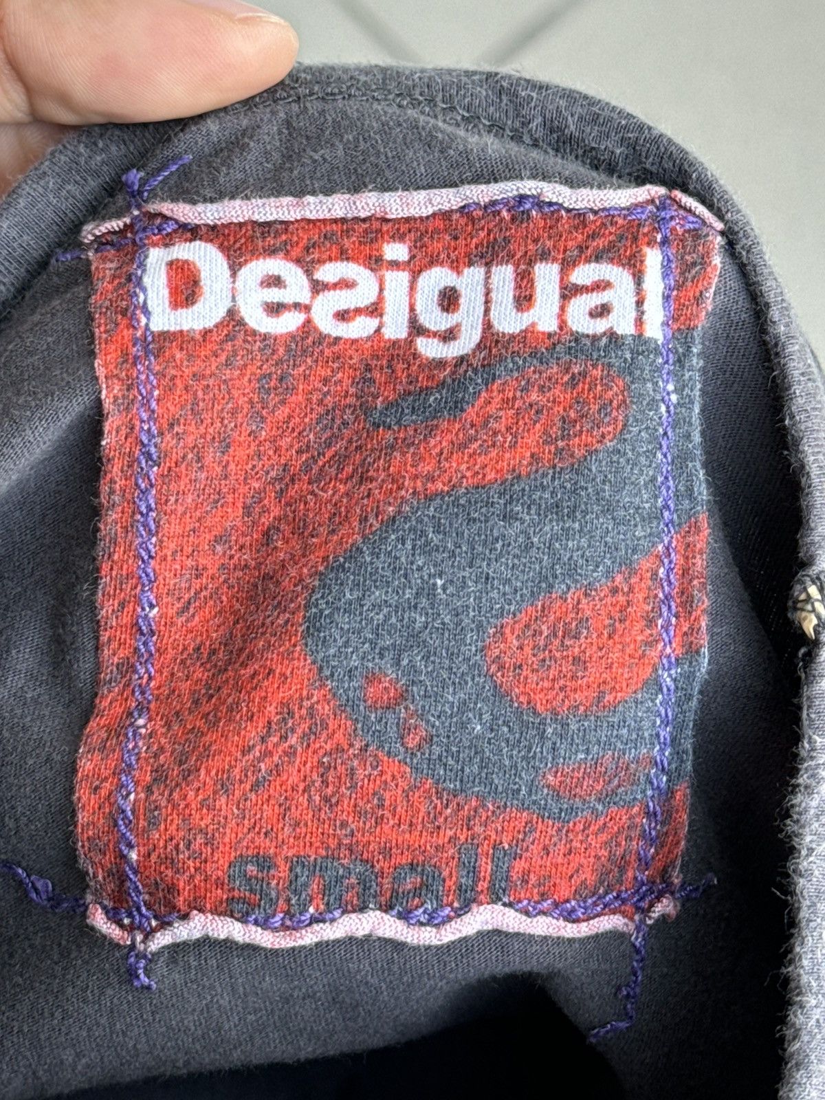 Desigual Vintage Desigual Poem Punk Riot Longsleeves Size US S / EU 44-46 / 1 - 9 Thumbnail