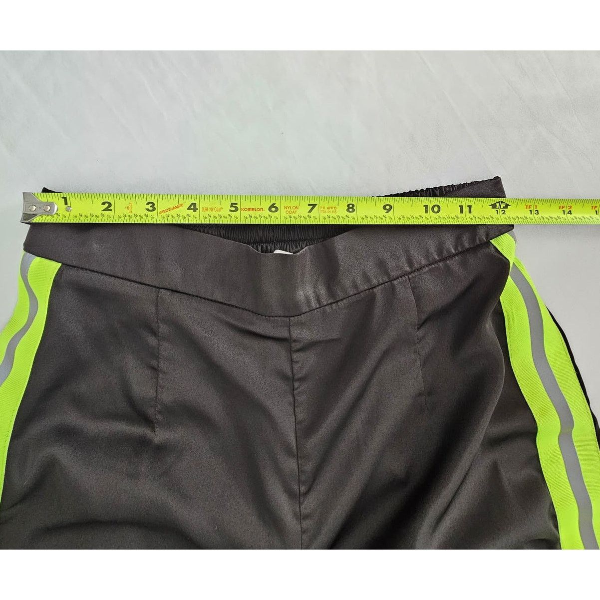 I.AM.GIA I.AM.GIA Black Wide Leg Pull-On Neon Stripe Silky Pants M Size 30" / US 8 / IT 44 - 2 Thumbnail