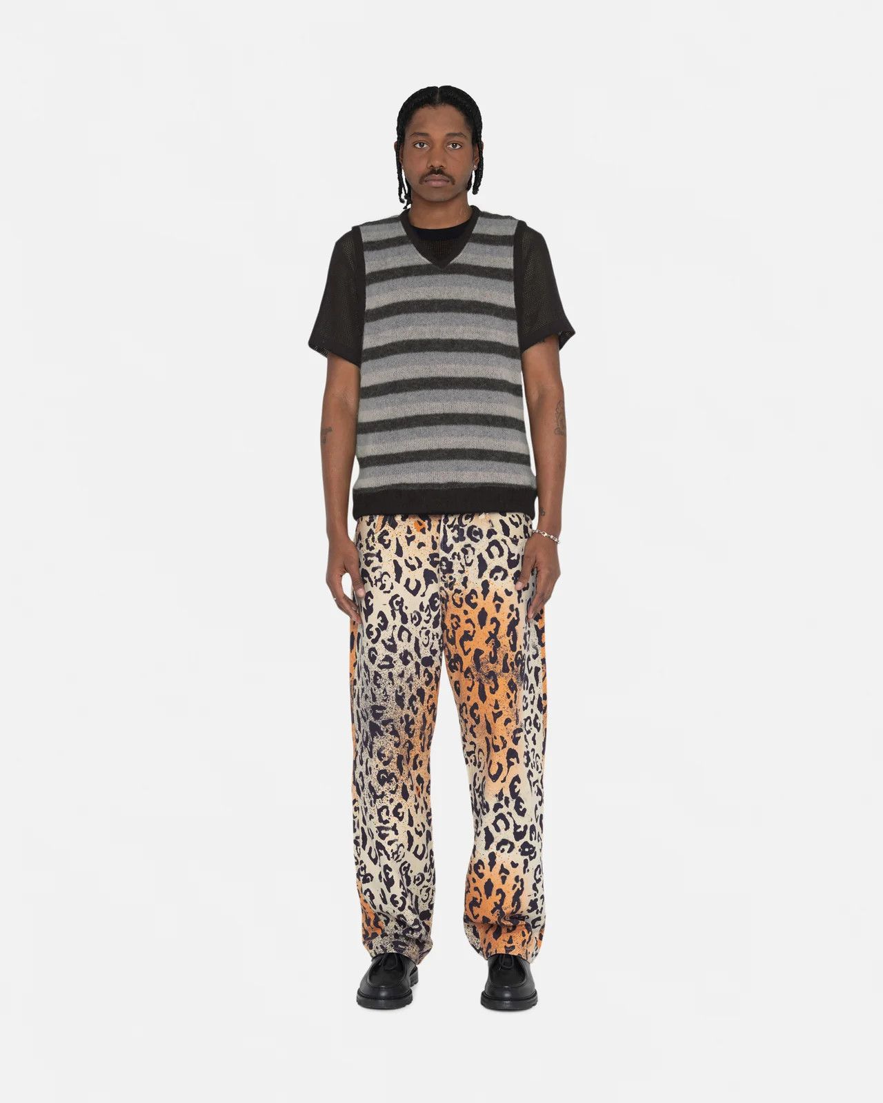 Stussy Stencil Canvas Big Ol' Jeans - POIZON