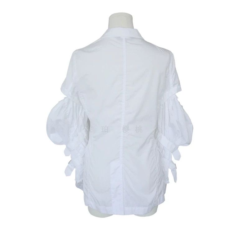 Comme des Garcons Comme Des Garcons Cut Strap Lantern Sleeve Blazer Size XS / US 0-2 / IT 36-38 - 3 Thumbnail