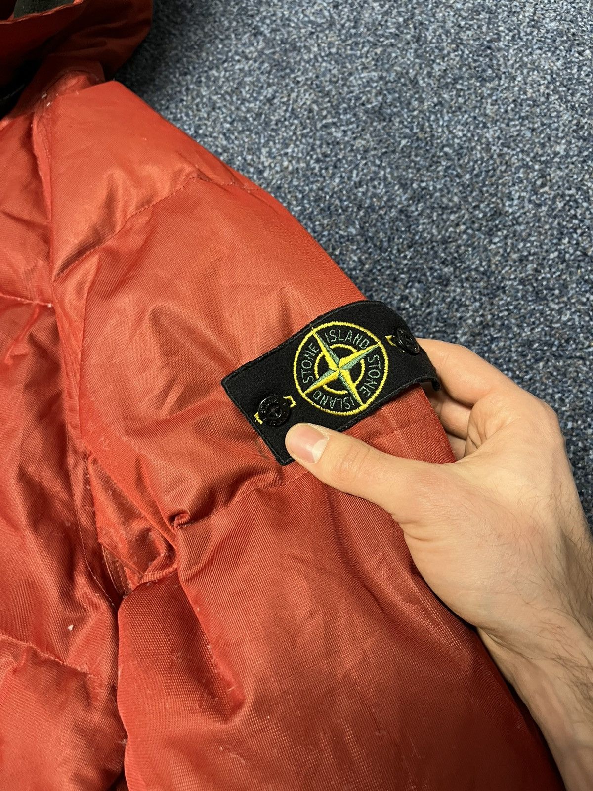Stone Island × Vintage Stone Island Weatherproof Down Parka Jacket Size US L / EU 52-54 / 3 - 3 Thumbnail