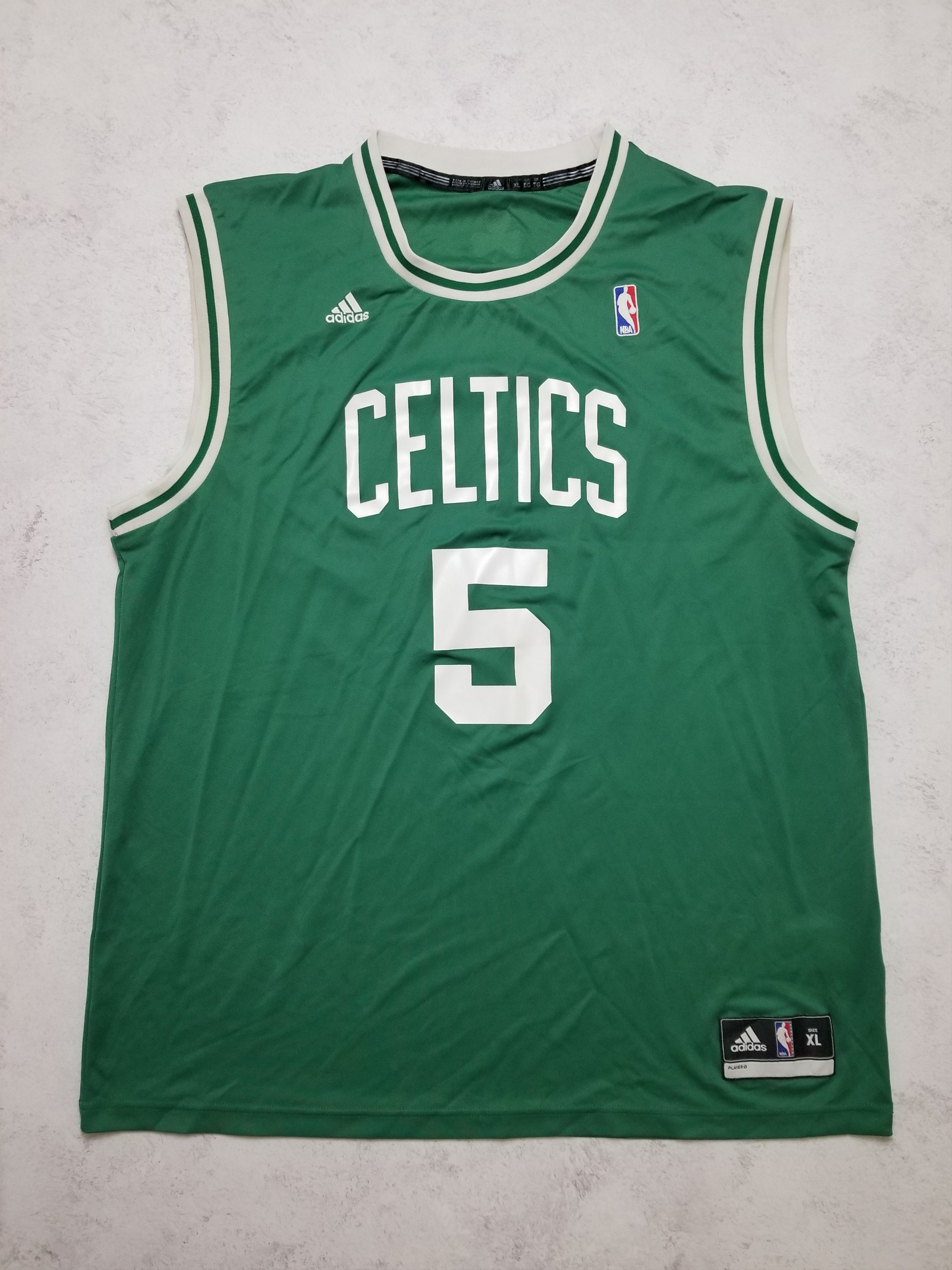 Adidas Adidas Boston Celtics #5 Kevin Garnett NBA Jersey Size US XL / EU 56 / 4 - 1 Thumbnail