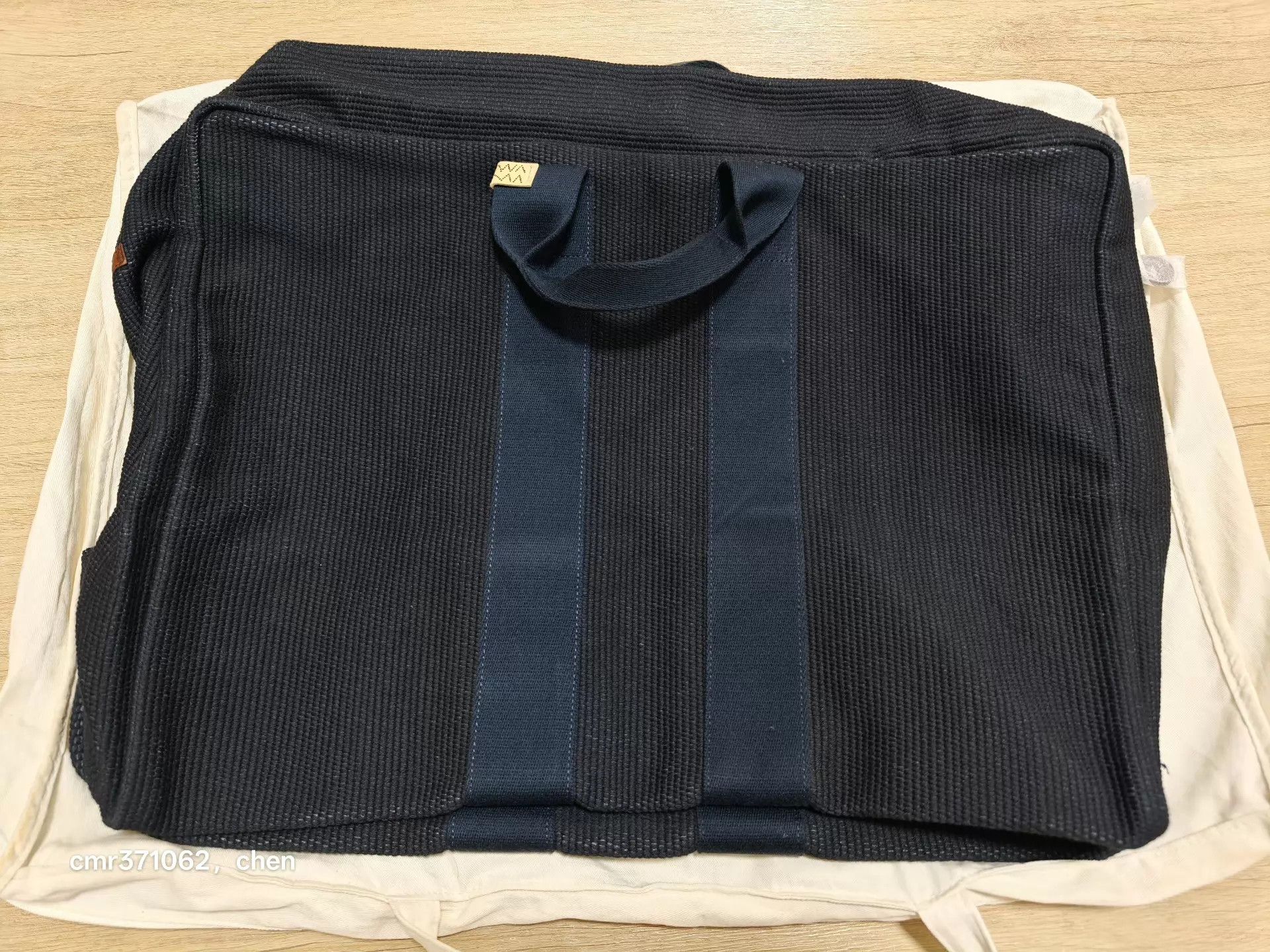 Visvim visvim 18SS Dogi Canvas Plura Navy Large Boston/Gym Bag Size ONE SIZE - 1 Thumbnail