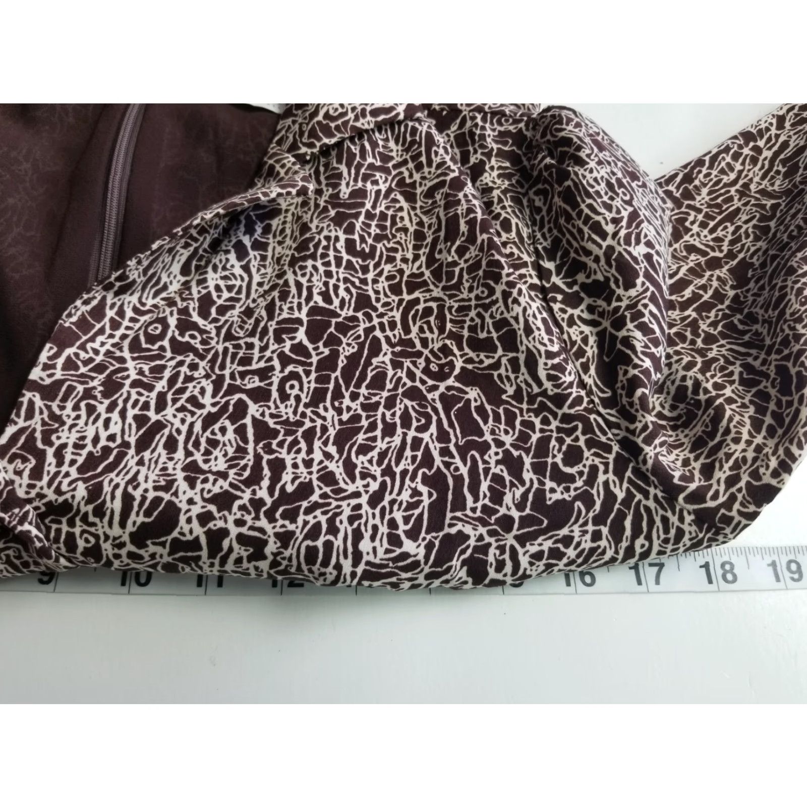 Vintage ASTR Womens Brown Snakeskin Print Long Sleeve Shift Dress Size S NWT Size S / US 4 / IT 40 - 7 Thumbnail