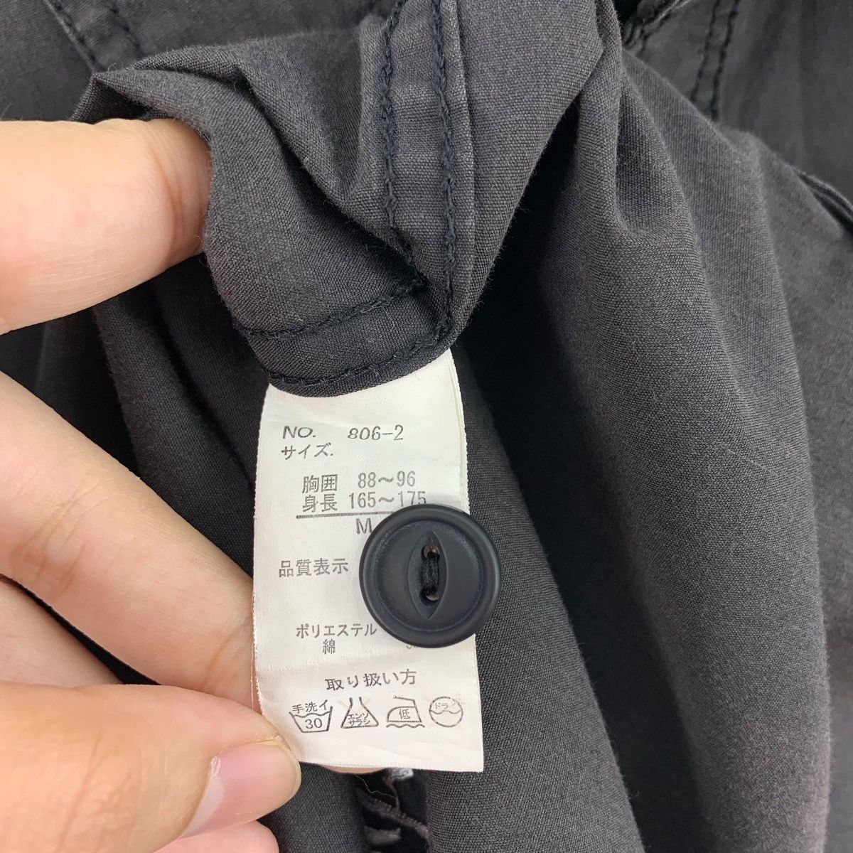 Japanese Brand × Seditionaries ANDRE MALROUR Back hit embroidery cross design black shirt Size US M / EU 48-50 / 2 - 11 Thumbnail