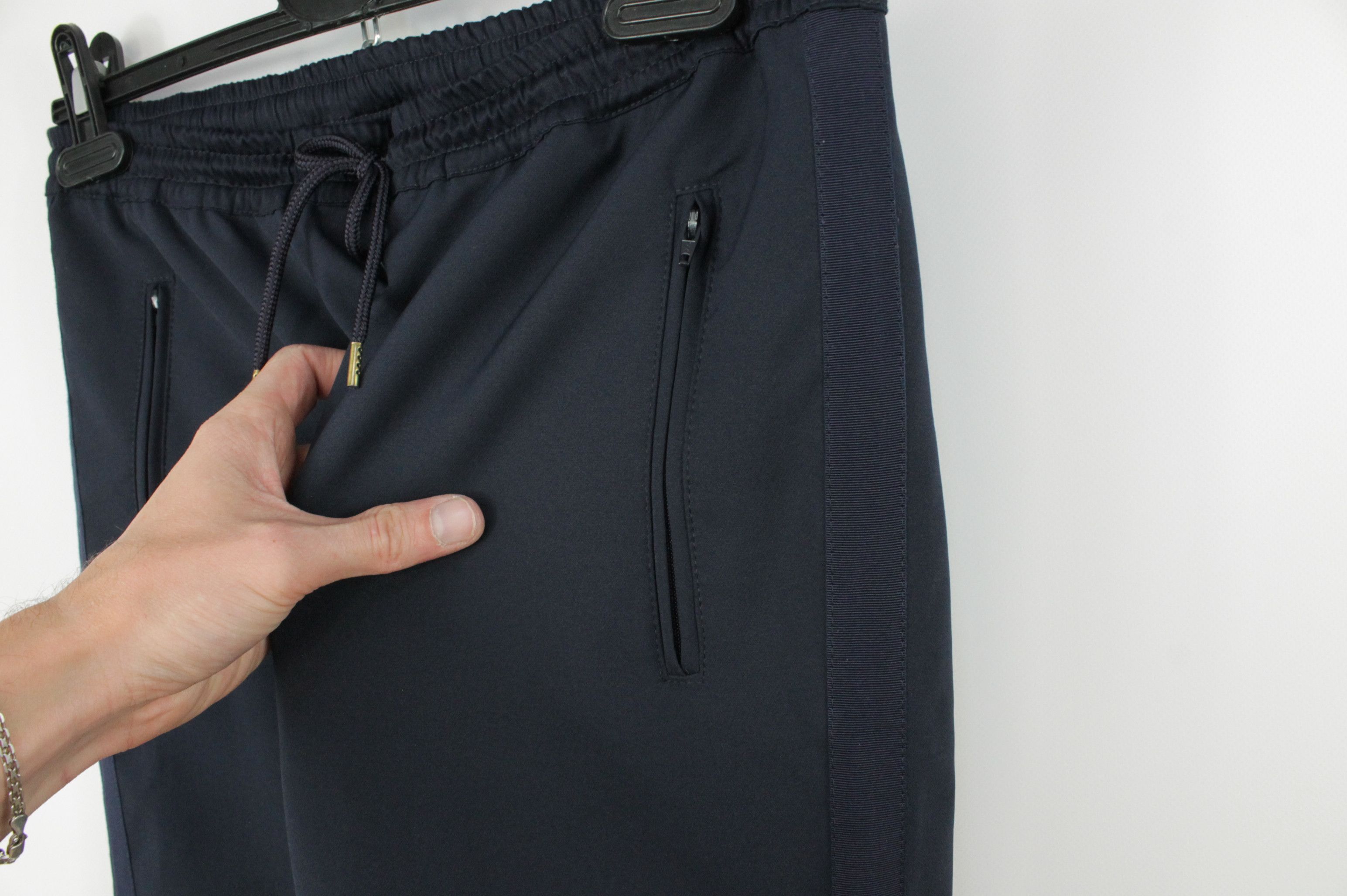 Designer × Woolrich Woolen Mills Woolrich Casual Formal Navy Stretch Women's Pants Size 30" / US 8 / IT 44 - 4 Thumbnail