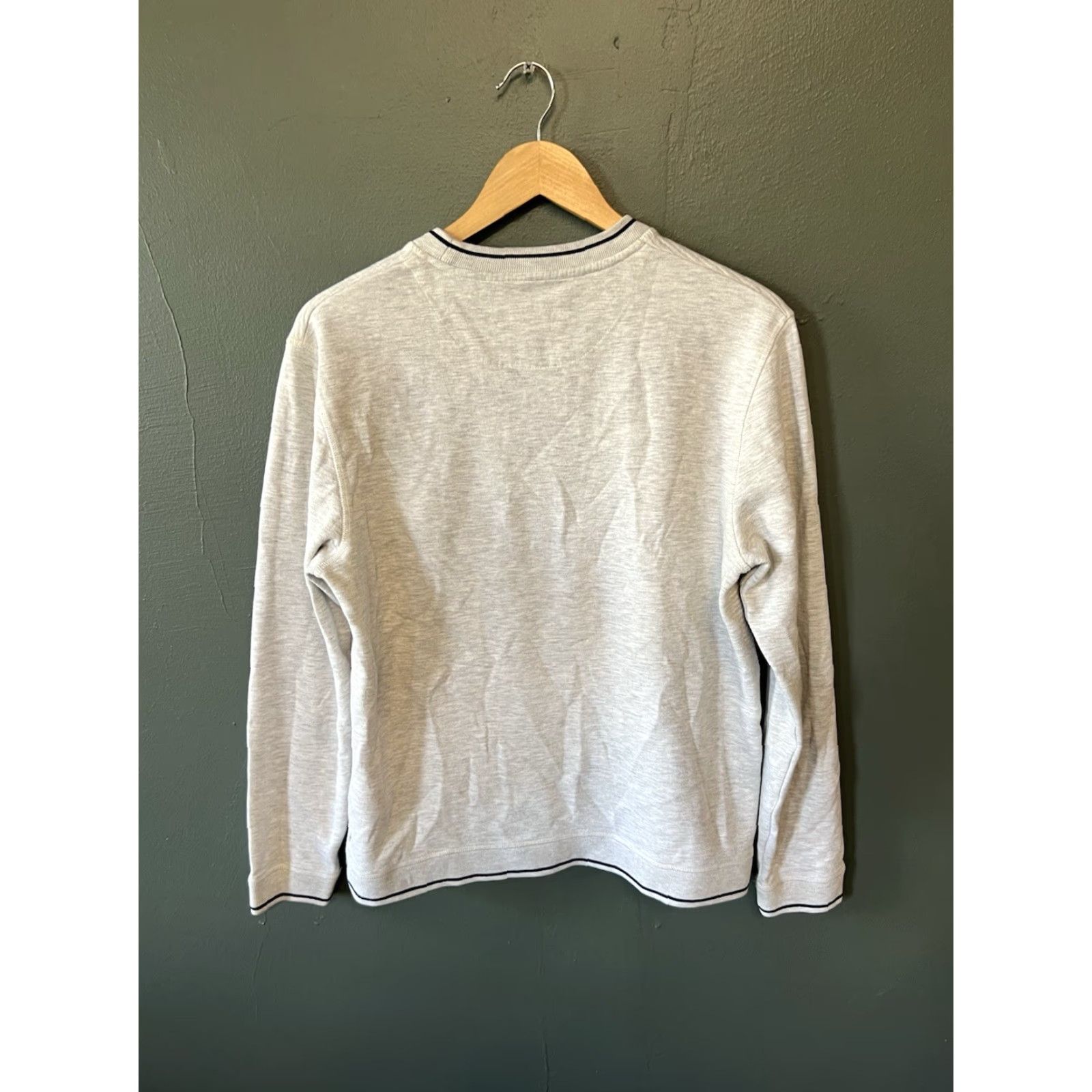 Ted Baker Ted Baker Mens Gray Sweatshirt Pullover Size 4 Size US S / EU 44-46 / 1 - 2 Thumbnail