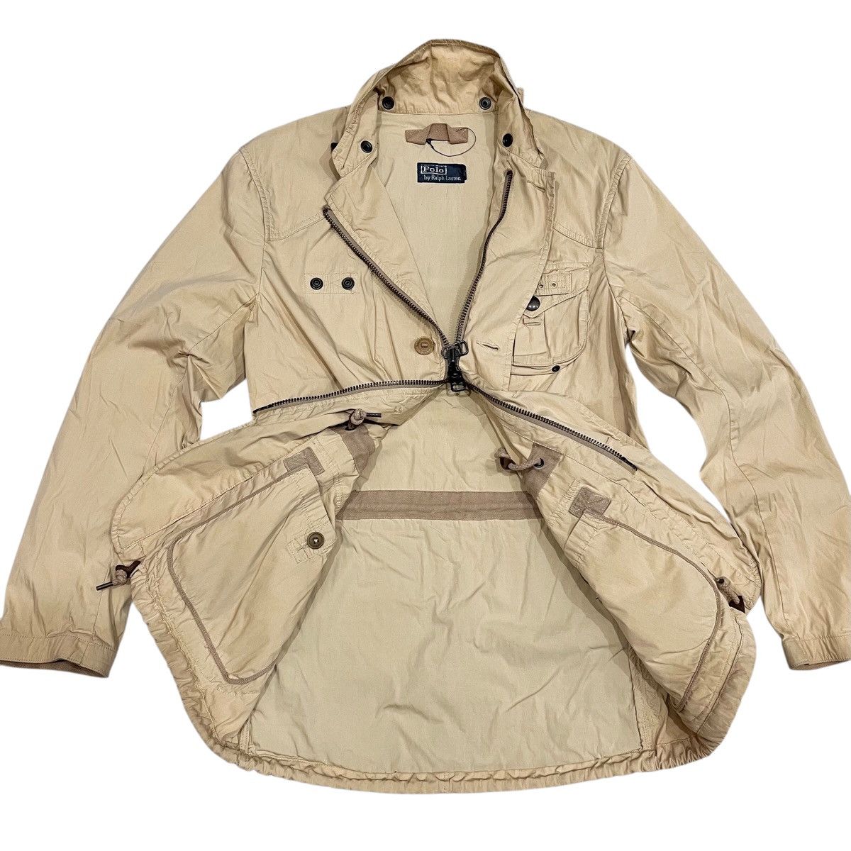 RRL Ralph Lauren 2000s Polo Ralph Lauren RL 67 cargo multi pocket parka Size US M / EU 48-50 / 2 - 7 Thumbnail
