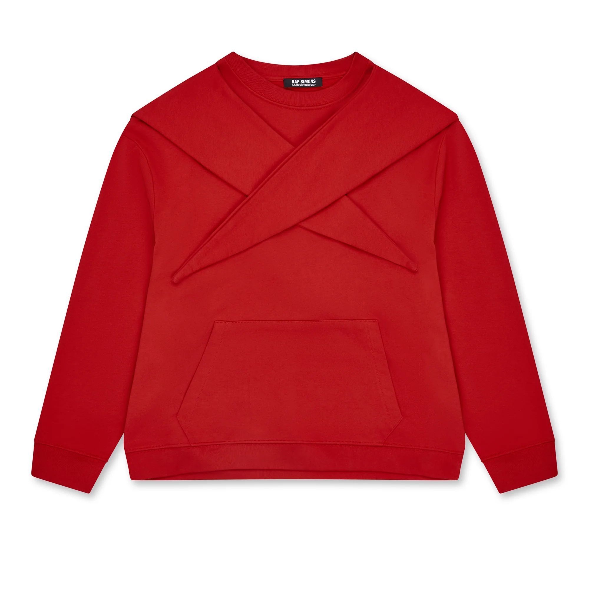 CC000021 Knot Hoodie in Red Rare
