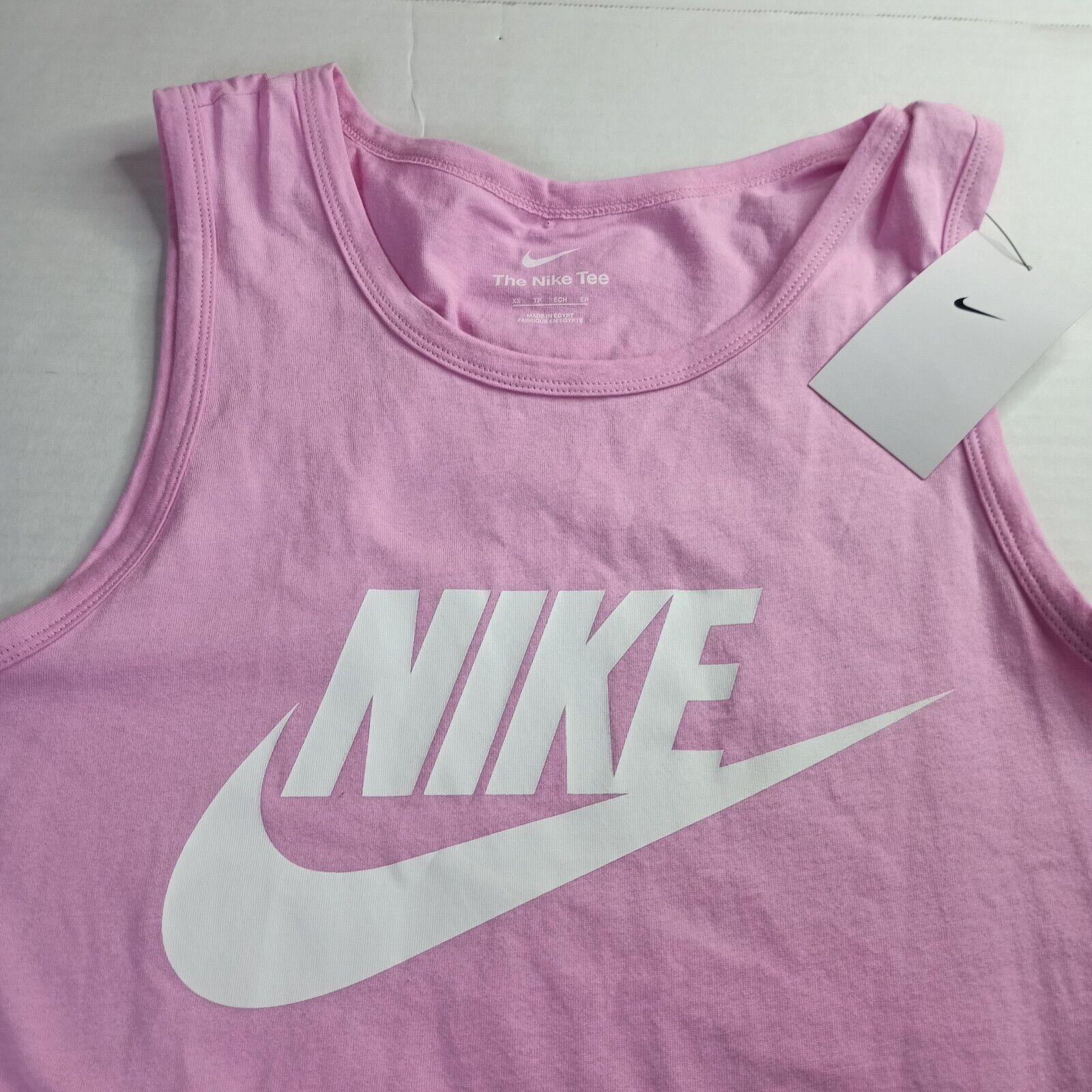 Nike Nike Sportswear Icon Futura Tank Top Mens XS AR4991-621 Pink Size US XS / EU 42 / 0 - 2 Thumbnail