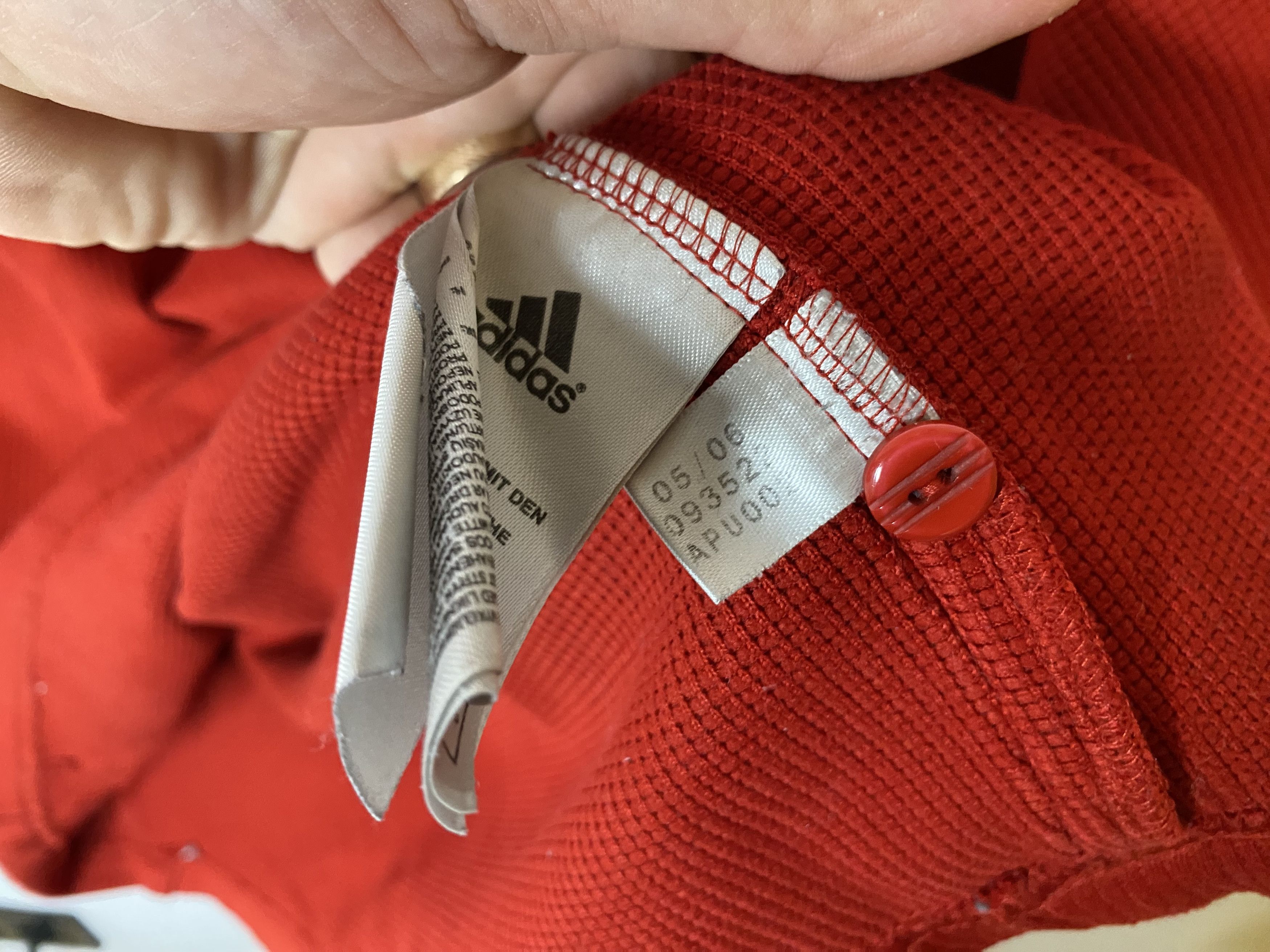 Adidas BAYERN MUNICH 2006 TRAINING FOOTBALL SHIRT SOCCER JERSEY Size US L / EU 52-54 / 3 - 7 Thumbnail