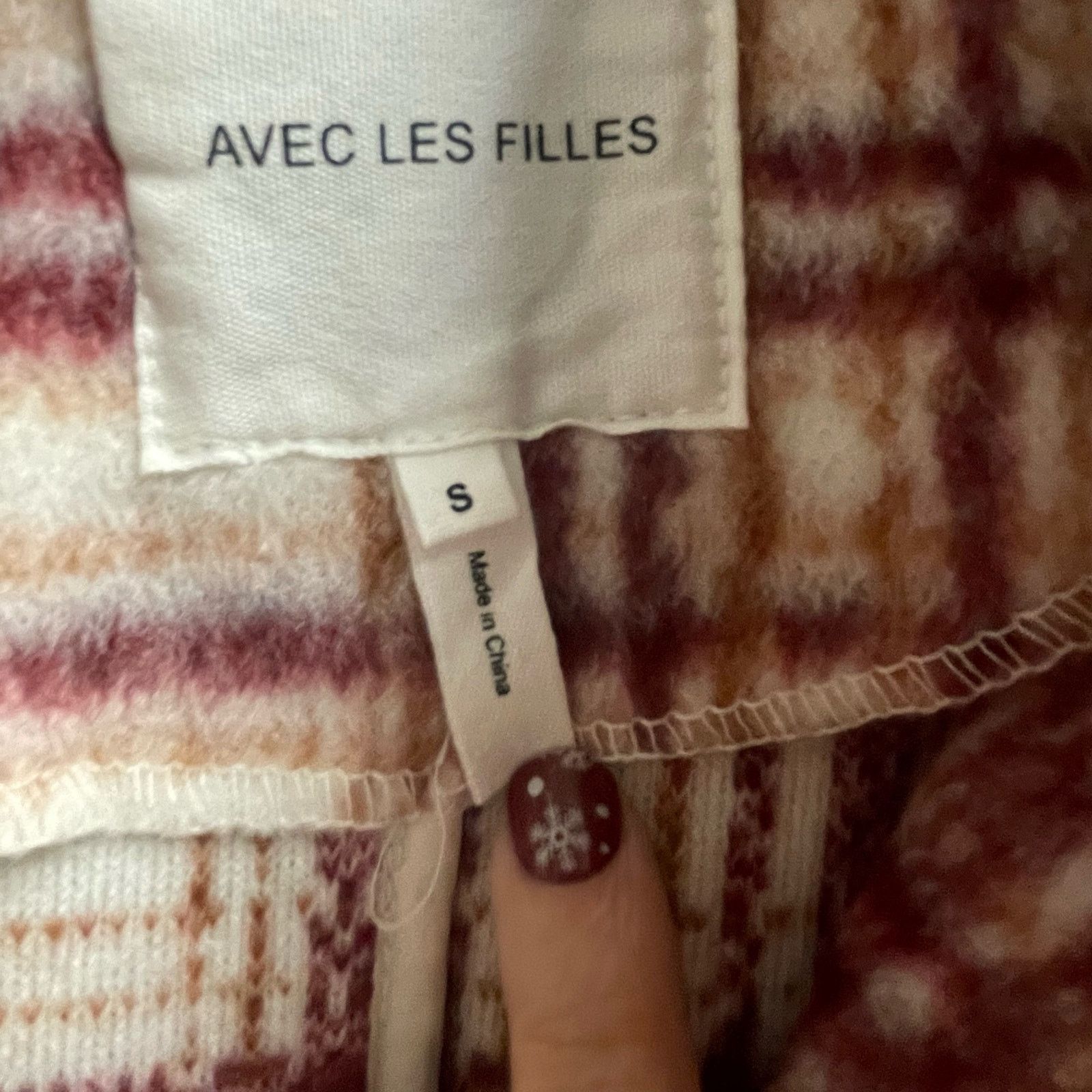 Other Avec Les Filles NWT Shacket Plaid Zip Up Size Small Plaid Size S / US 4 / IT 40 - 2 Thumbnail