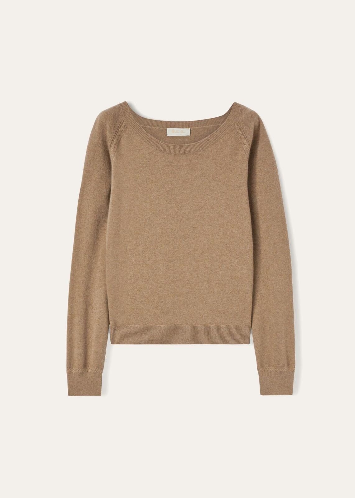 Loro Piana o1srvl11e1125 FAN1849 Cocooning Wideneck Sweater in Brown Size M / US 6-8 / IT 42-44 - 1 Thumbnail
