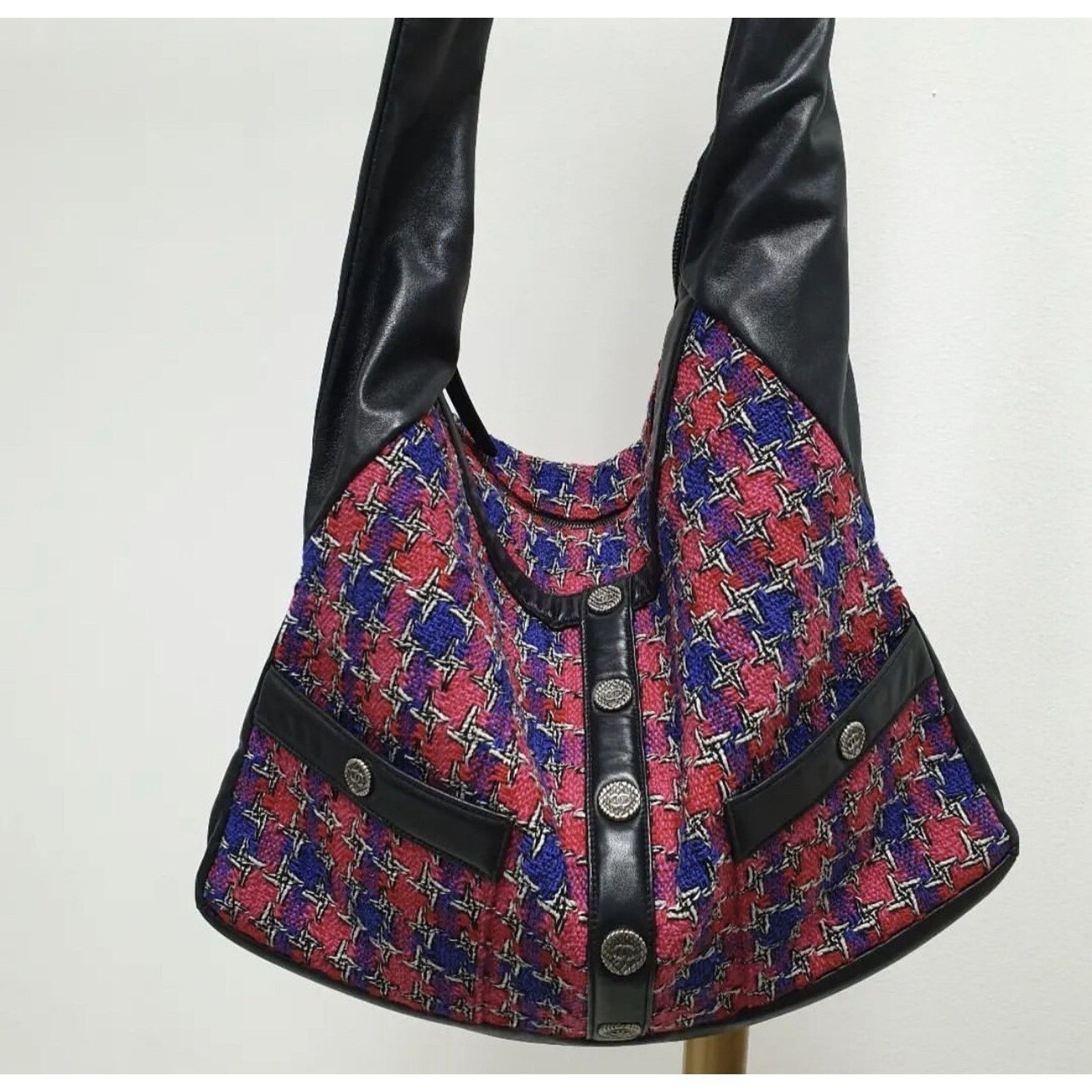 Chanel Chanel Multicolor Tweed Leather Girl Crossbody Jacket Bag Size ONE SIZE - 5 Thumbnail