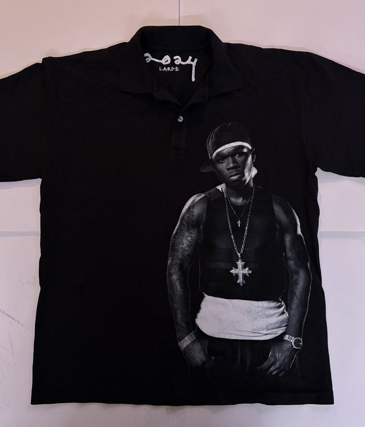 Asspizza 50 Cent Polo Size US L / EU 52-54 / 3 - 1 Thumbnail