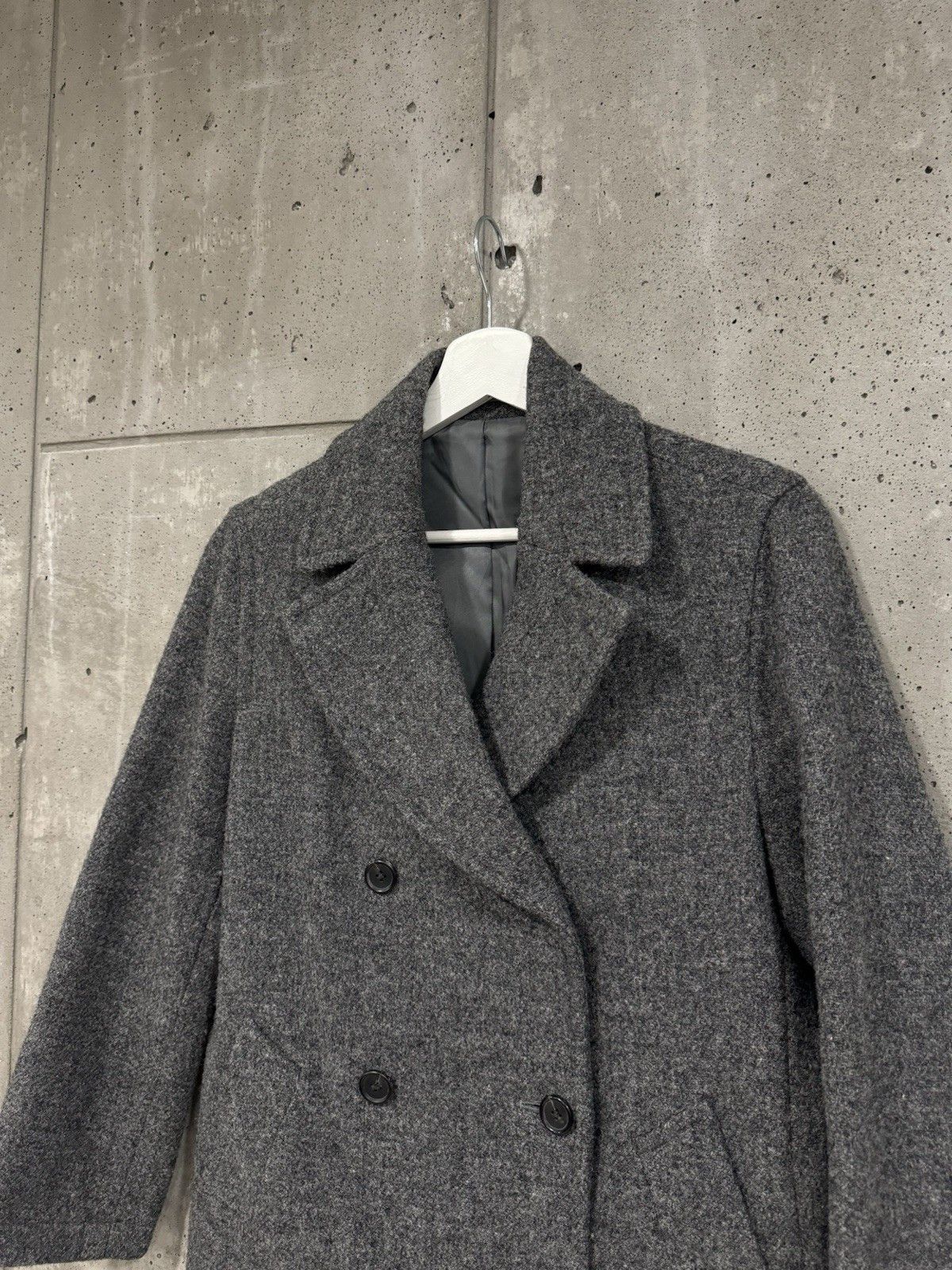 Margaret Howell Margaret Howell x Harris Tweed Wool Coat Grey Women's M Size XS / US 0-2 / IT 36-38 - 2 Thumbnail