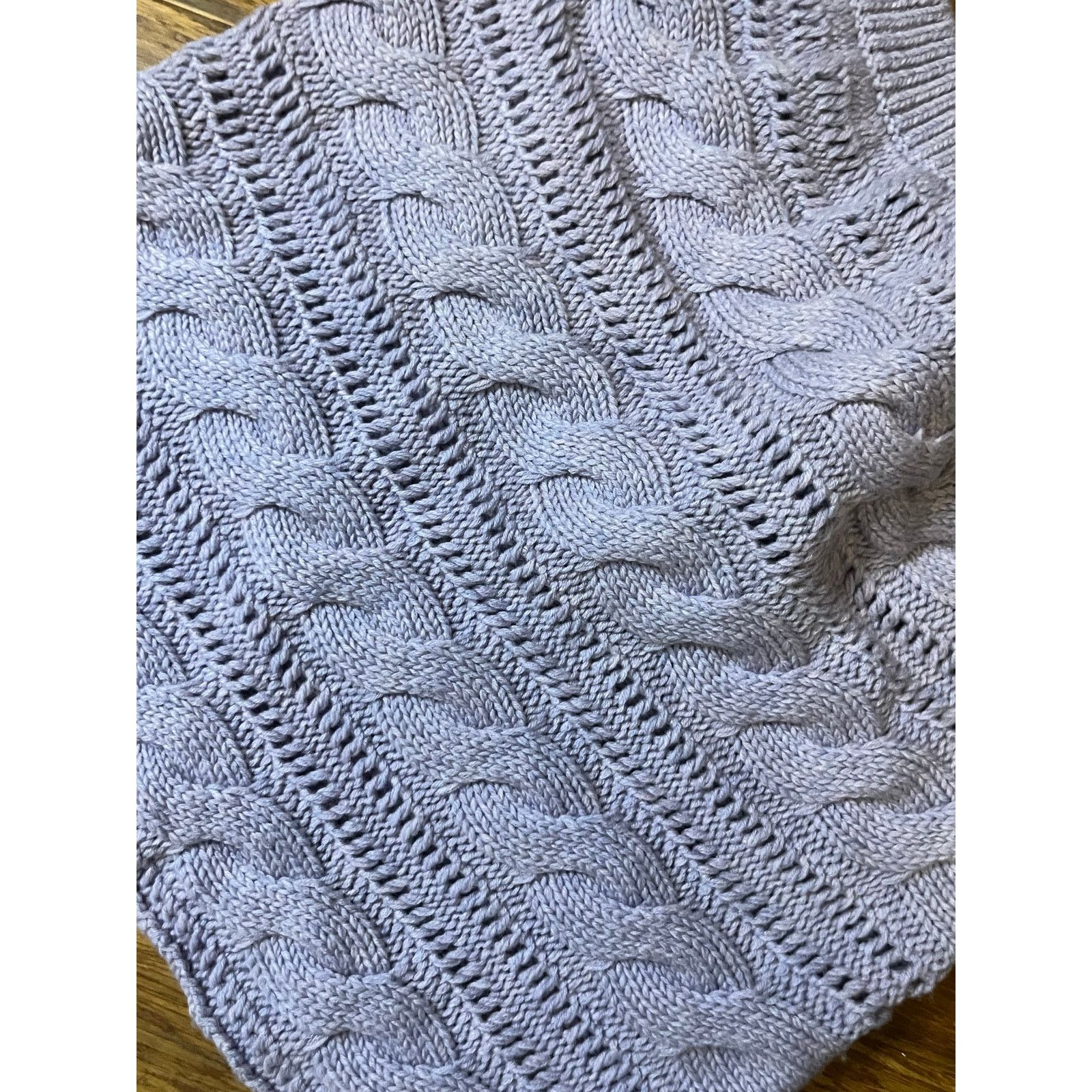 Opening Ceremony Opening Ceremonies Lavender knit mini skirt cable knit Small Size 27" / US 4 / IT 40 - 3 Thumbnail