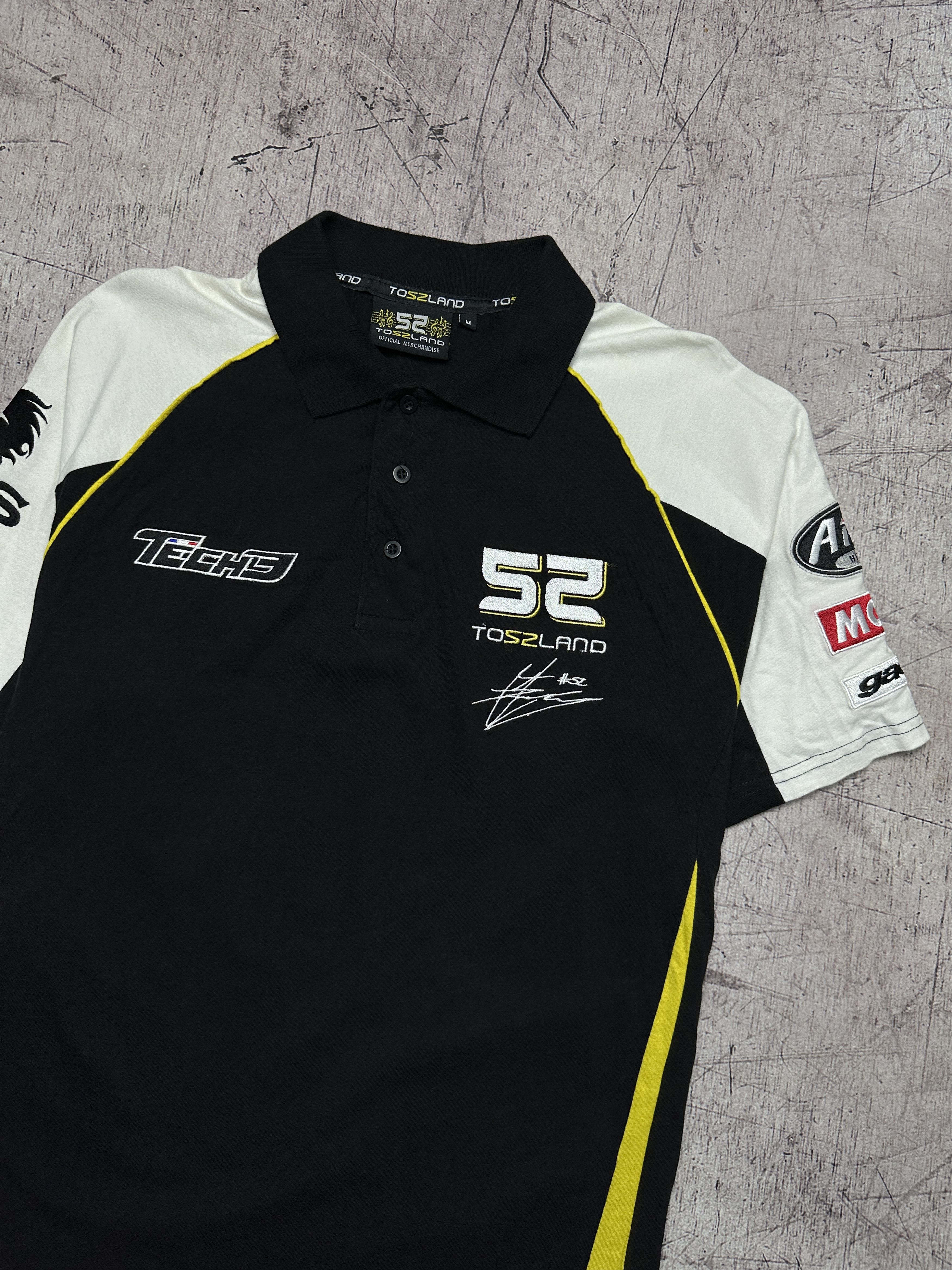 Vintage Toszland 52 Racing Vintage Mens Polo Shirt Size US M / EU 48-50 / 2 - 4 Thumbnail