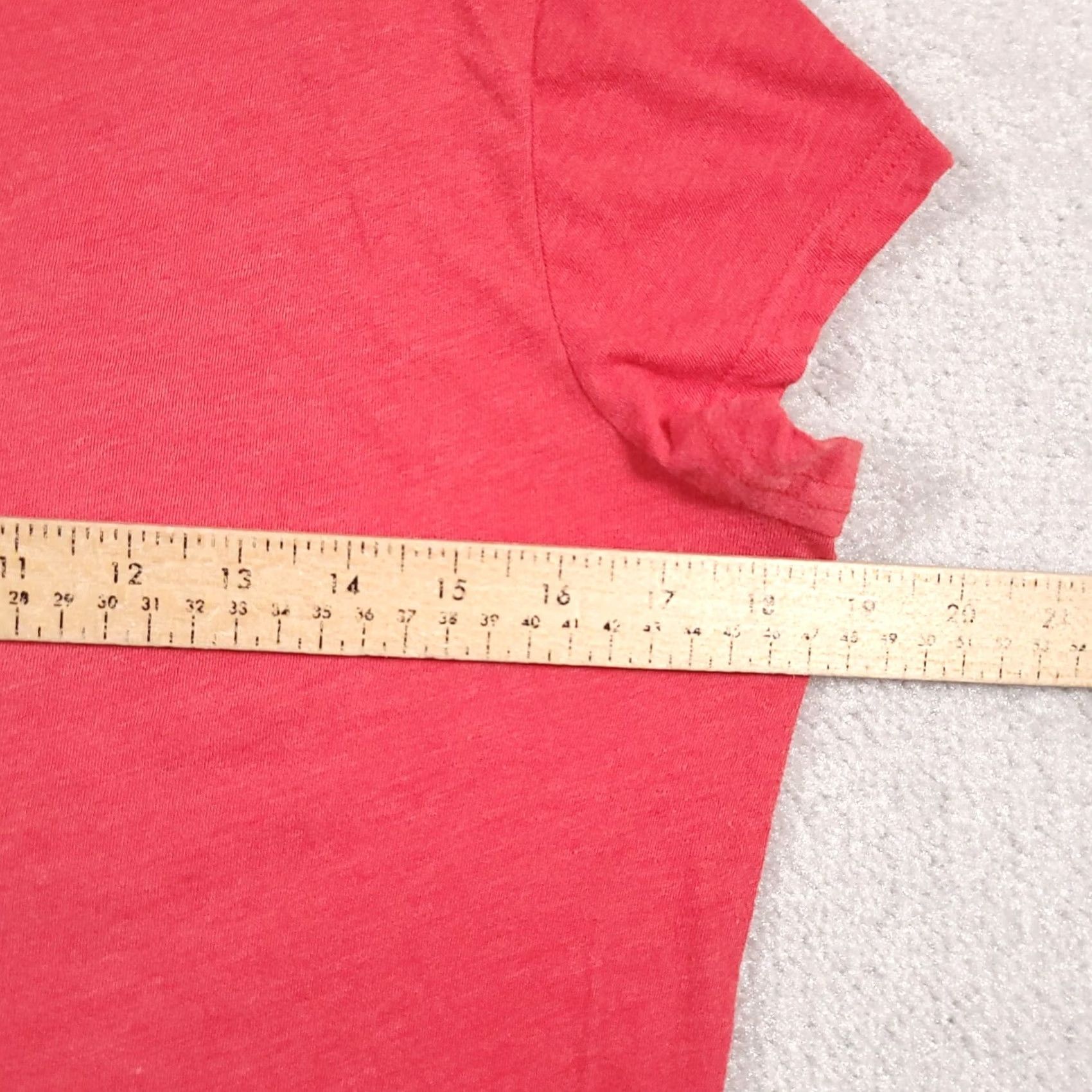 MLB St. Louis Cardinals MLB Shirt Women's Large Red V Neck Glitter Graphic Baseball Cap Sleeve T-Shirt Size L / US 10 / IT 46 - 7 Thumbnail