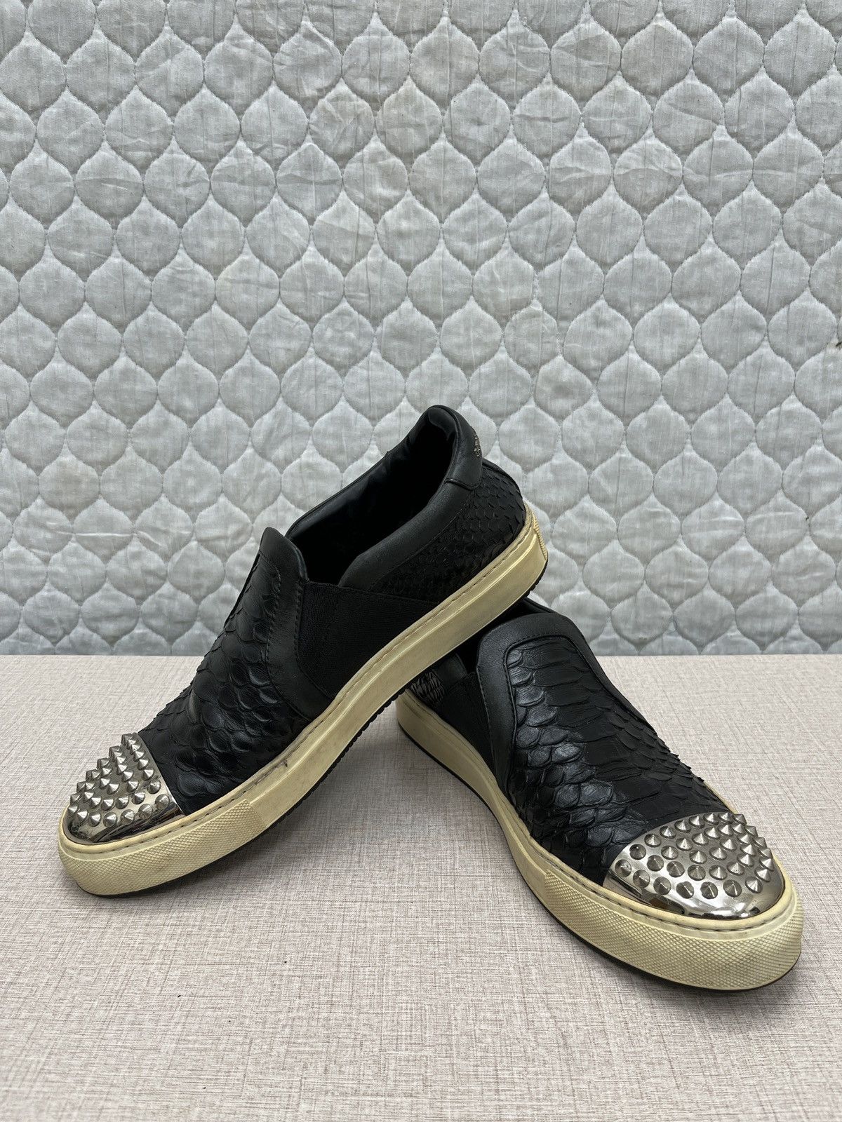 Philipp Plein 🔥🔥🔥STEALS PHILIPP PLEIN STUDDED SLIP ON SHOE Size US 8.5 / EU 41-42 - 1 Thumbnail