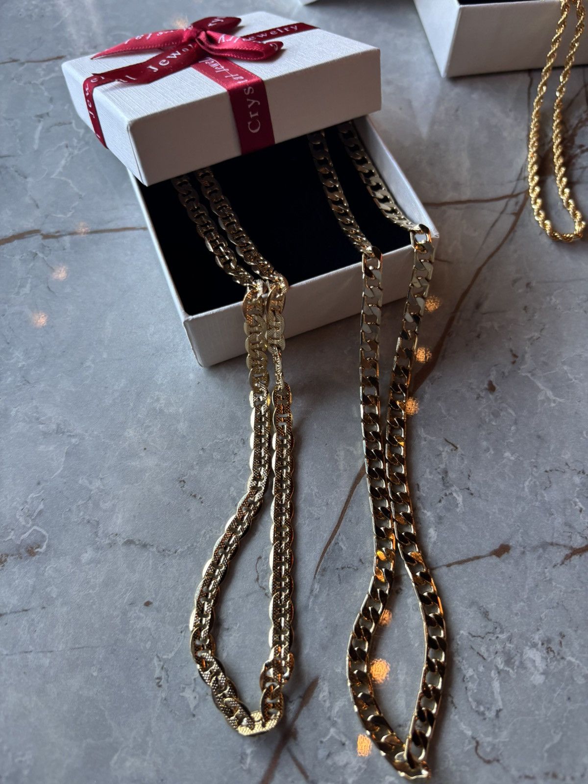 Other 14k Gold Figaro Chain Size ONE SIZE - 4 Thumbnail