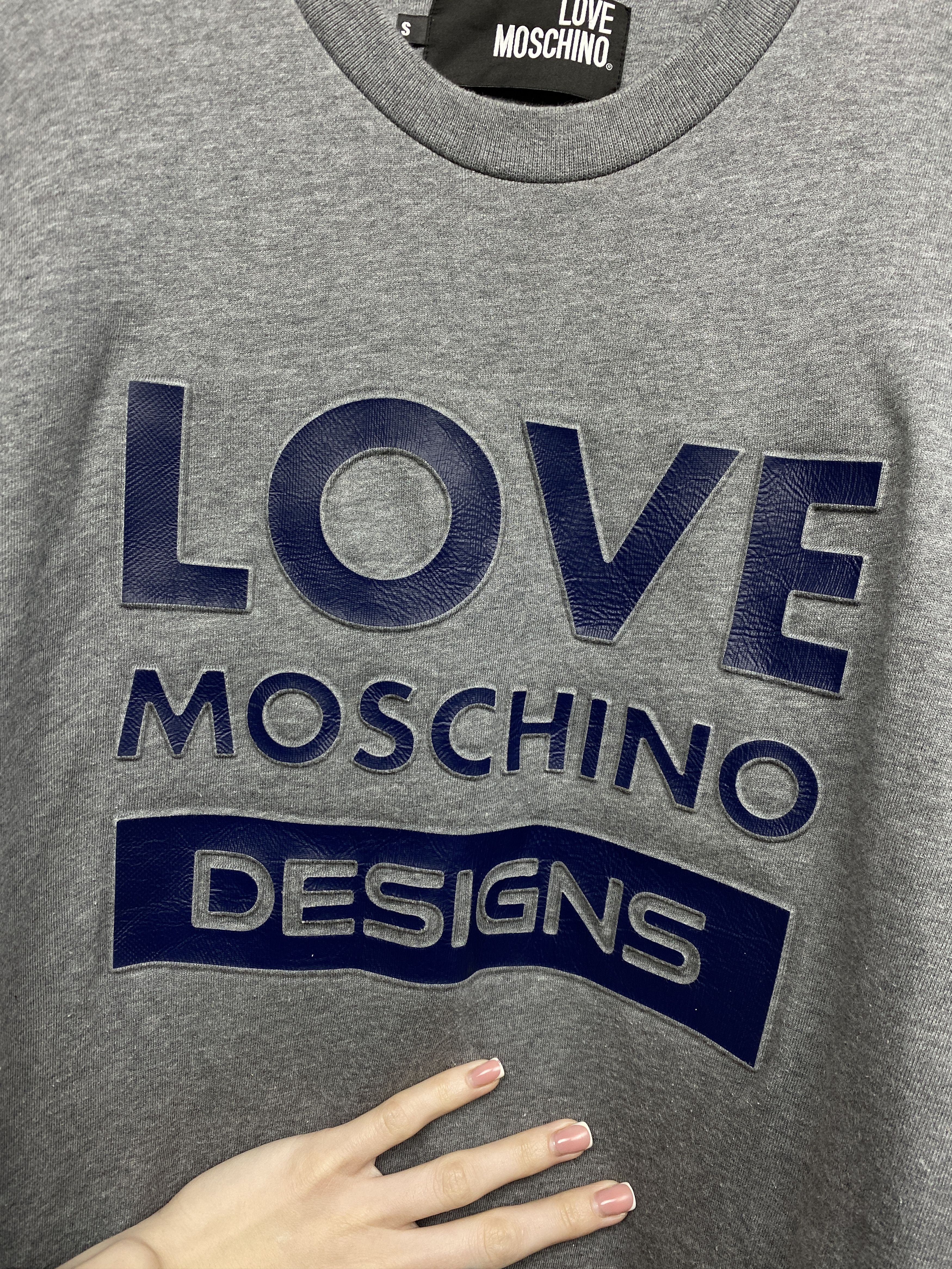 Moschino Love Moschino Mens Crew Neck Sweatshirt Size US S / EU 44-46 / 1 - 3 Thumbnail