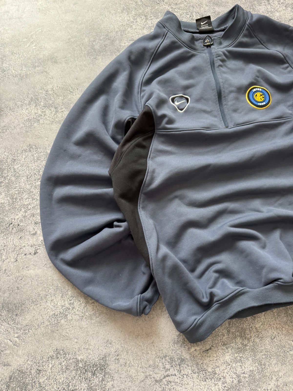 Nike Vintage 2000/2001 Nike Inter Milan 1/4 Zip Training Top Size US M / EU 48-50 / 2 - 3 Thumbnail
