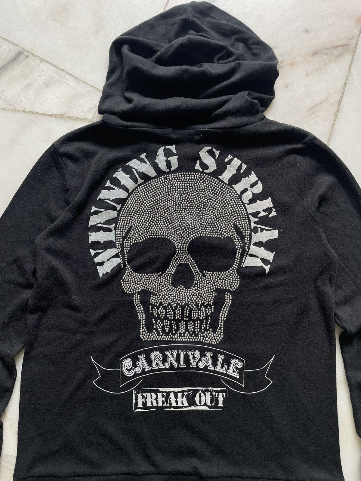 Beauty Beast × If Six Was Nine × Japanese Brand Vintage M.K.R Japanese Brand Skull Hoodies Size US M / EU 48-50 / 2 - 3 Thumbnail