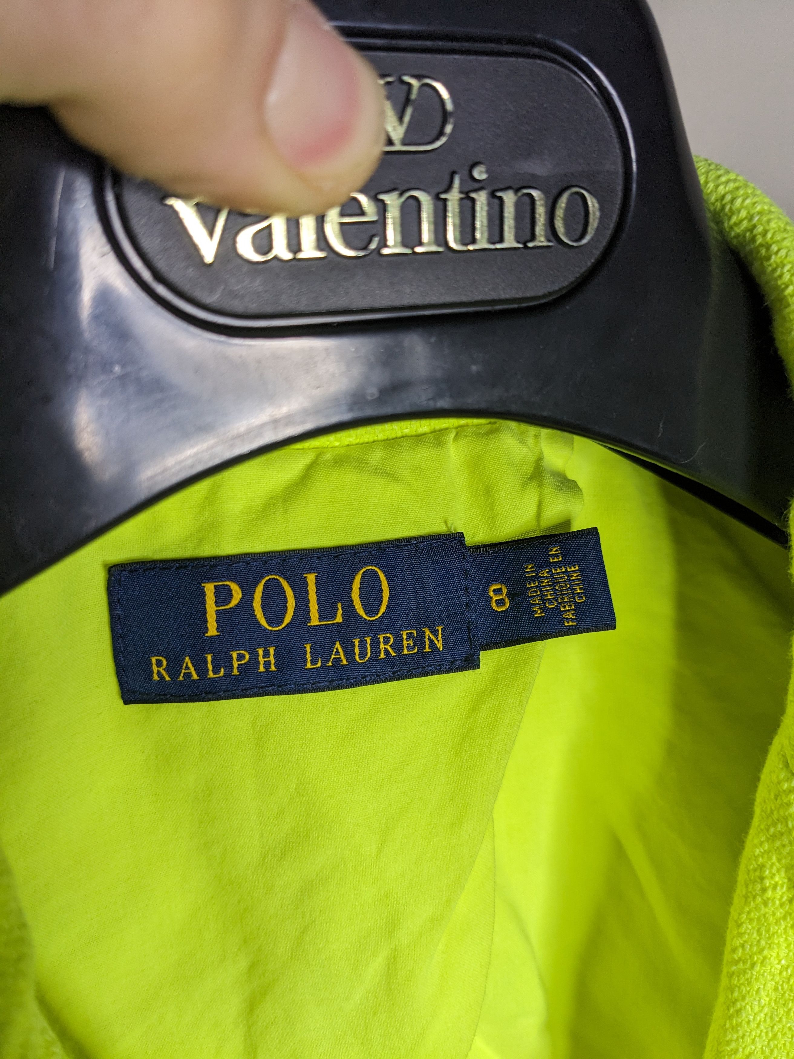 Polo Ralph Lauren Polo Ralph Lauren Linen Blazer Jacket Size 8 Chartreuse Size M / US 6-8 / IT 42-44 - 10 Thumbnail