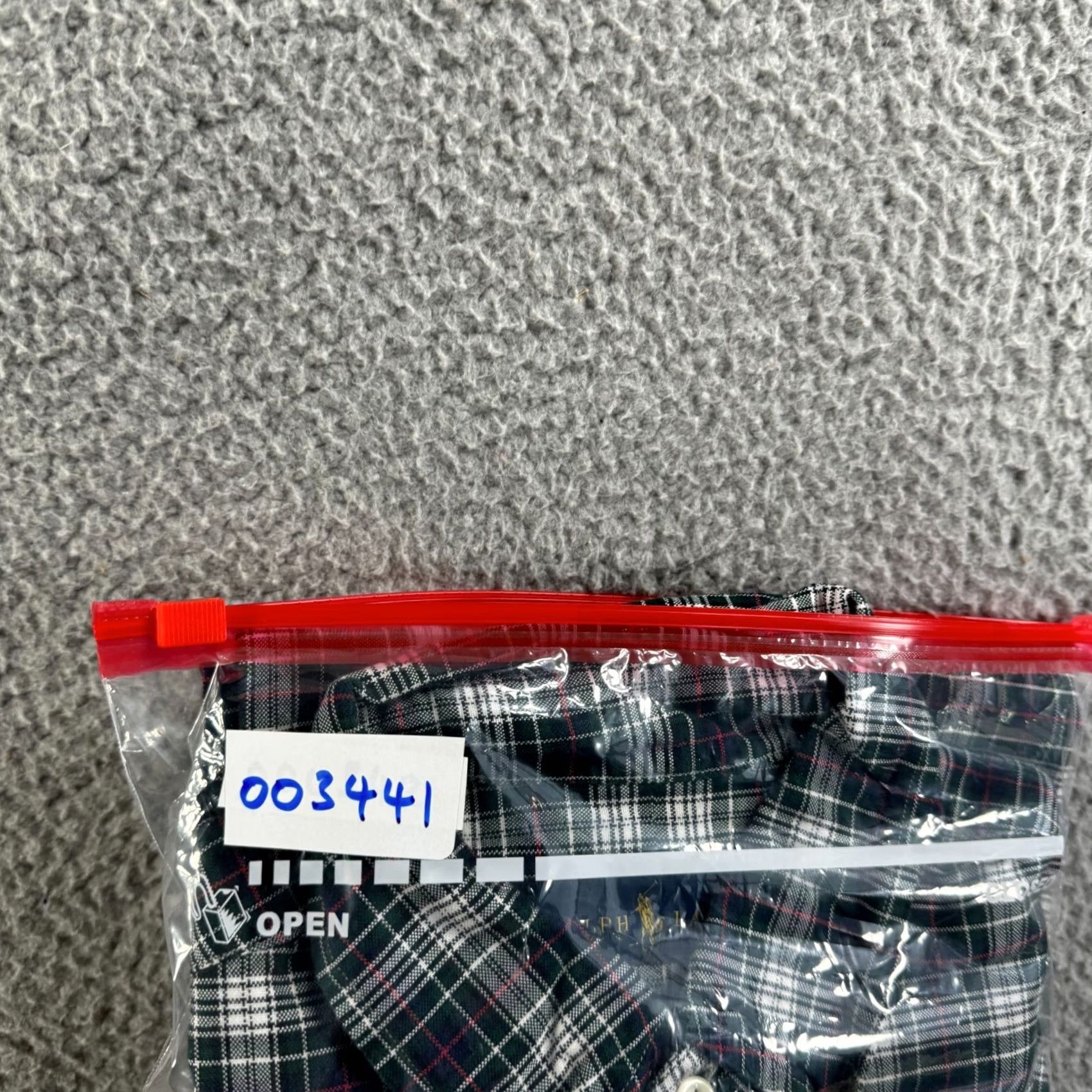 Ralph Lauren VINTAGE Ralph Lauren Shirt Mens M Green White Tartan Plaid Button-Up Midweight Size US M / EU 48-50 / 2 - 8 Thumbnail