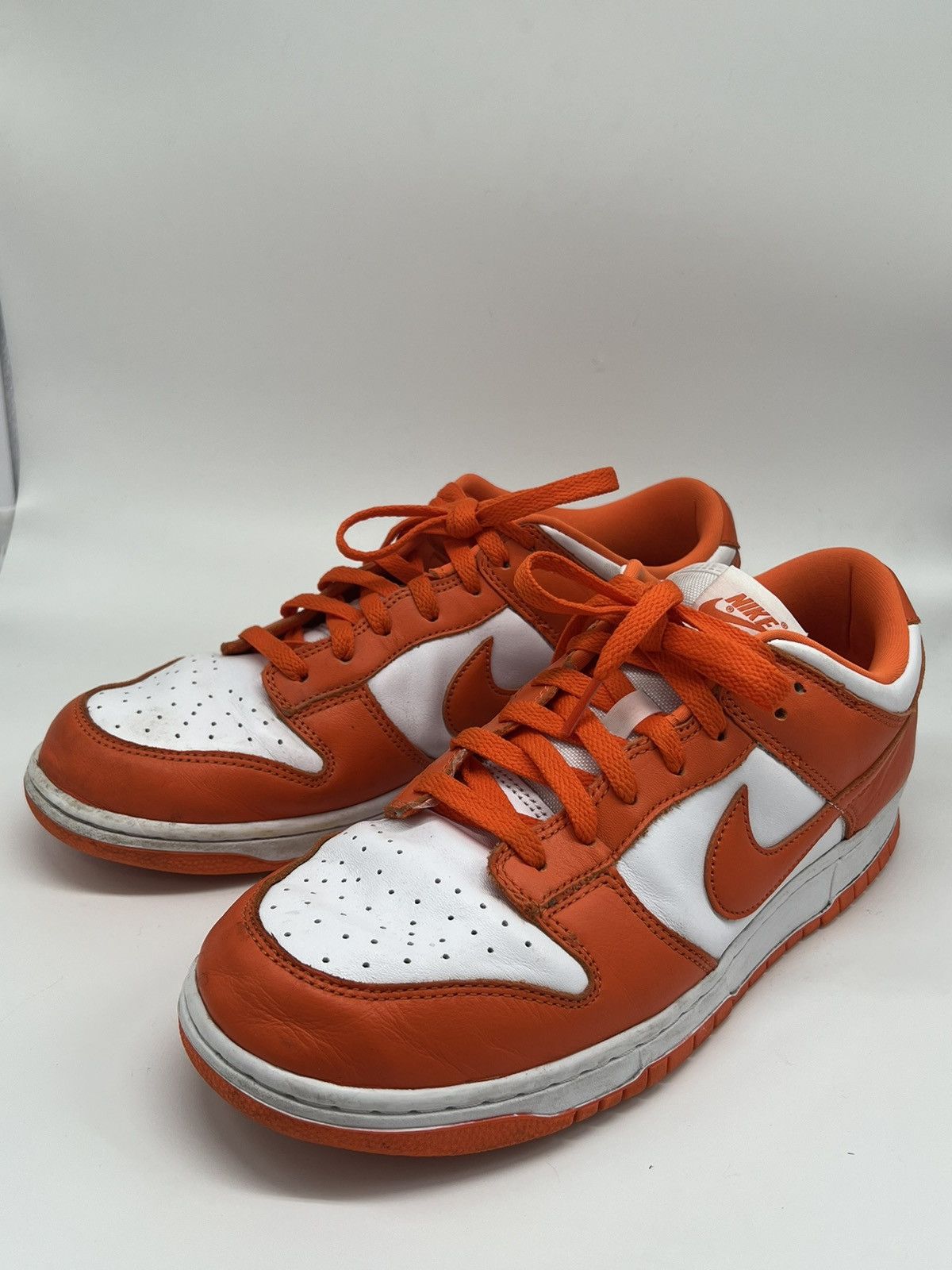 image of Nike Syracuse Dunk Lows With Box Shoes in Orange, Men's (Size 11)