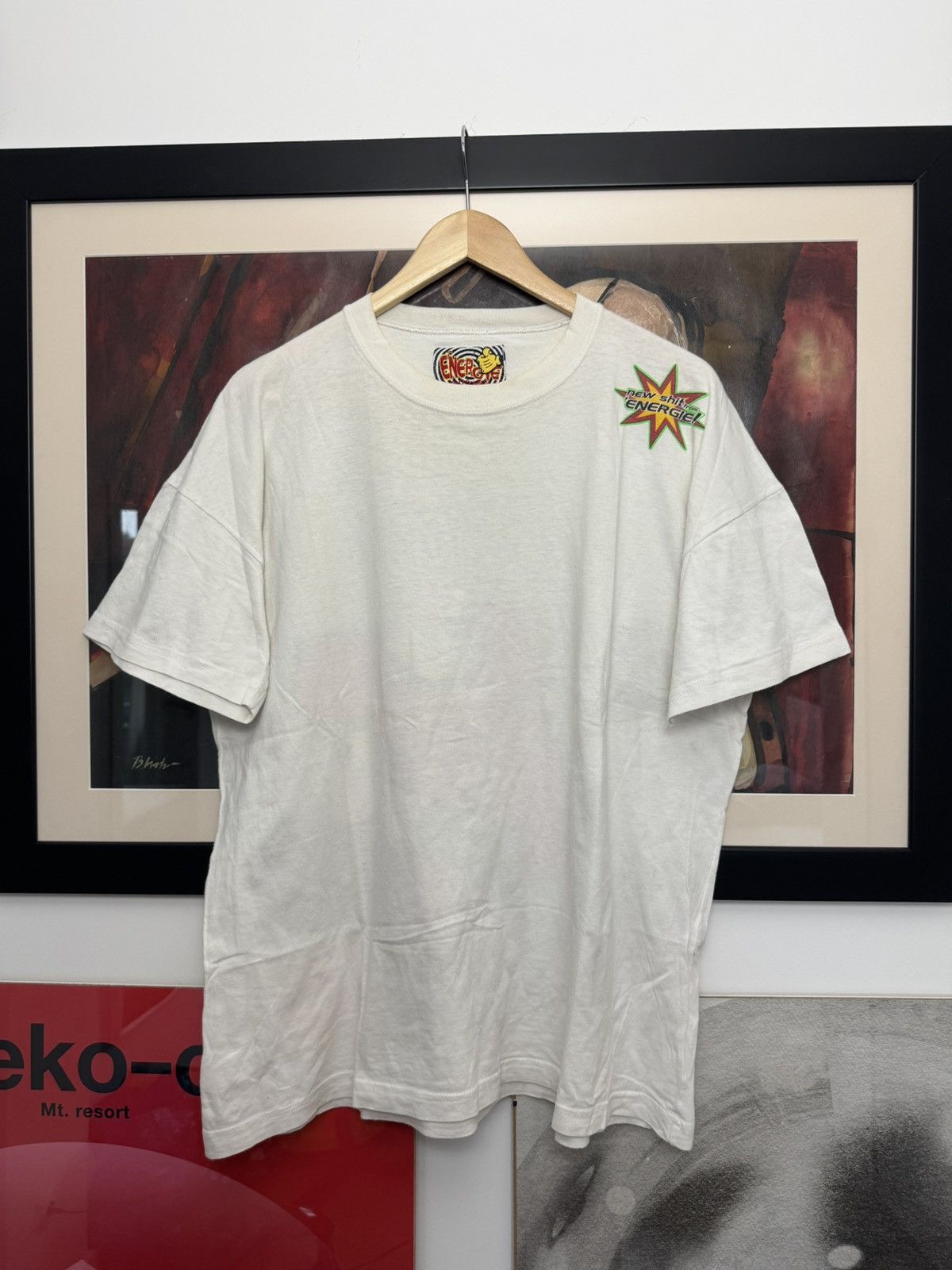 Energie Vintage Energie Comics Tekno Techno DJ Cartoon Skate Rave Size US L / EU 52-54 / 3 - 2 Thumbnail