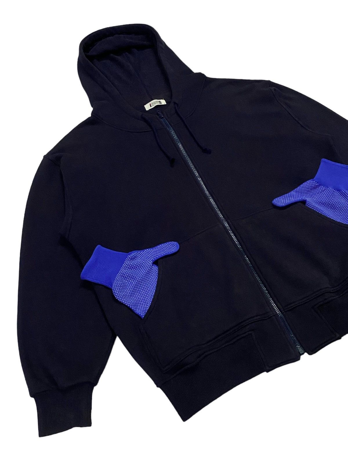 Issey Miyake Vintage Issey Miyake ( I.S ) Big Logo Zip Hoodie Size US M / EU 48-50 / 2 - 19 Thumbnail
