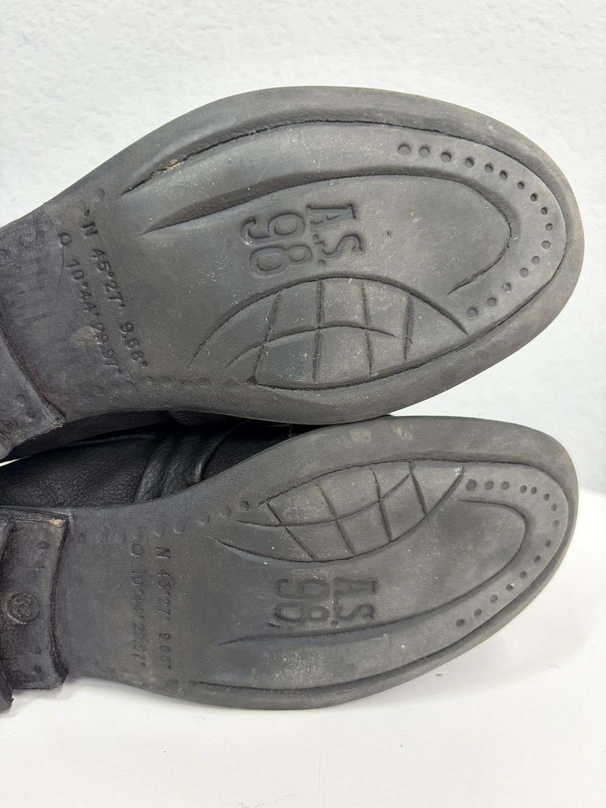 A.S.98 A.S.98 Avant Garde Archive Leather Belted Biker Boots Grunge Size US 8 / IT 38 - 18 Thumbnail