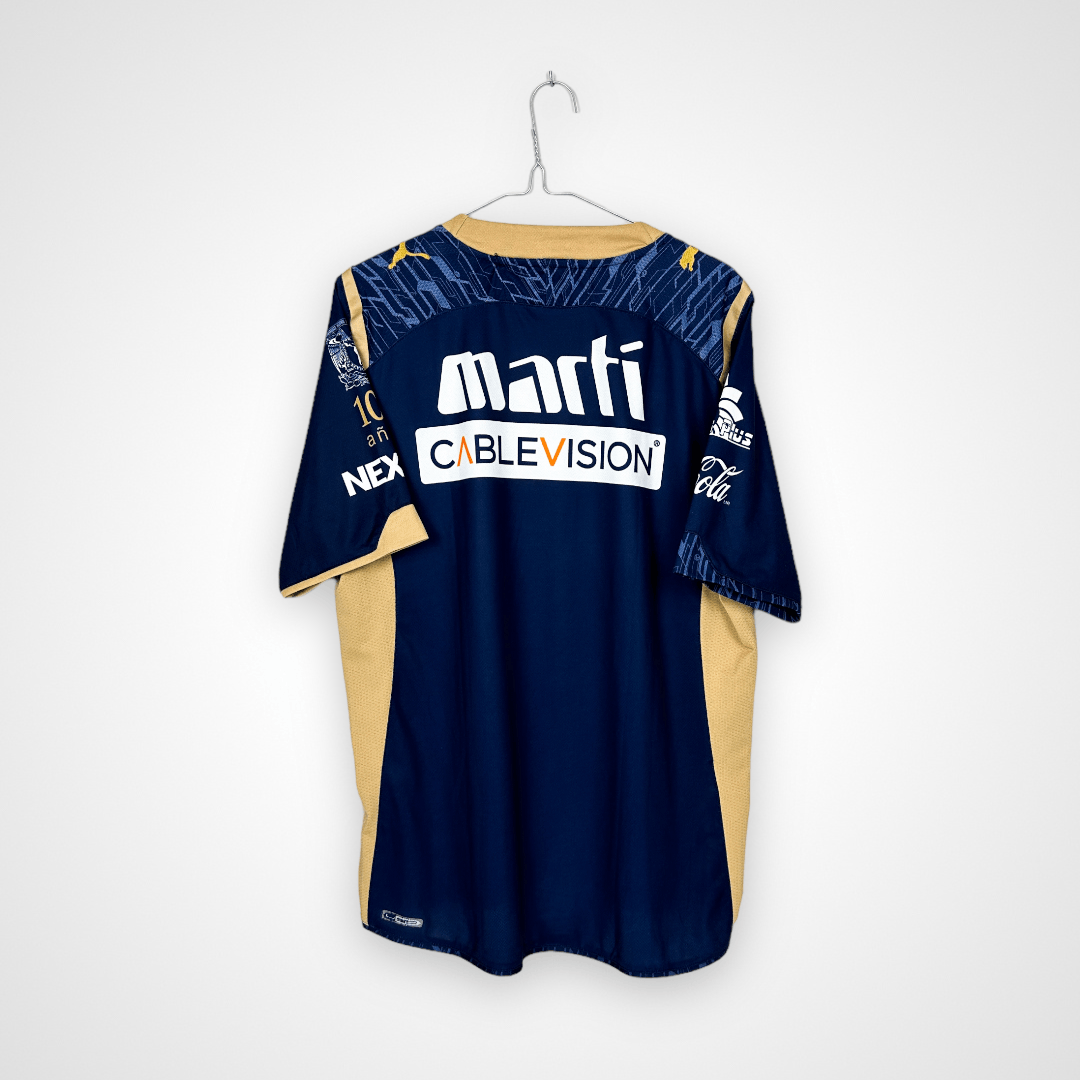 Puma UNAM Pumas 2009/10 Away [M] Soccer Jersey Football Shirt Size US M / EU 48-50 / 2 - 2 Thumbnail