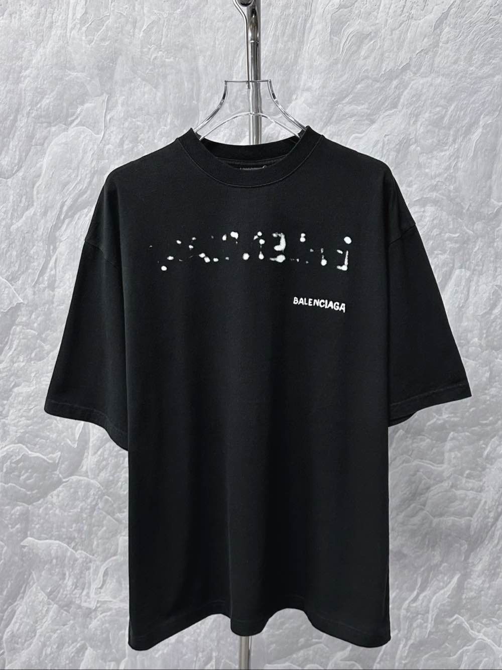 Balenciaga Balenciaga Logo Short Sleeve T-Shirt XS Size US XS / EU 42 / 0 - 1 Thumbnail